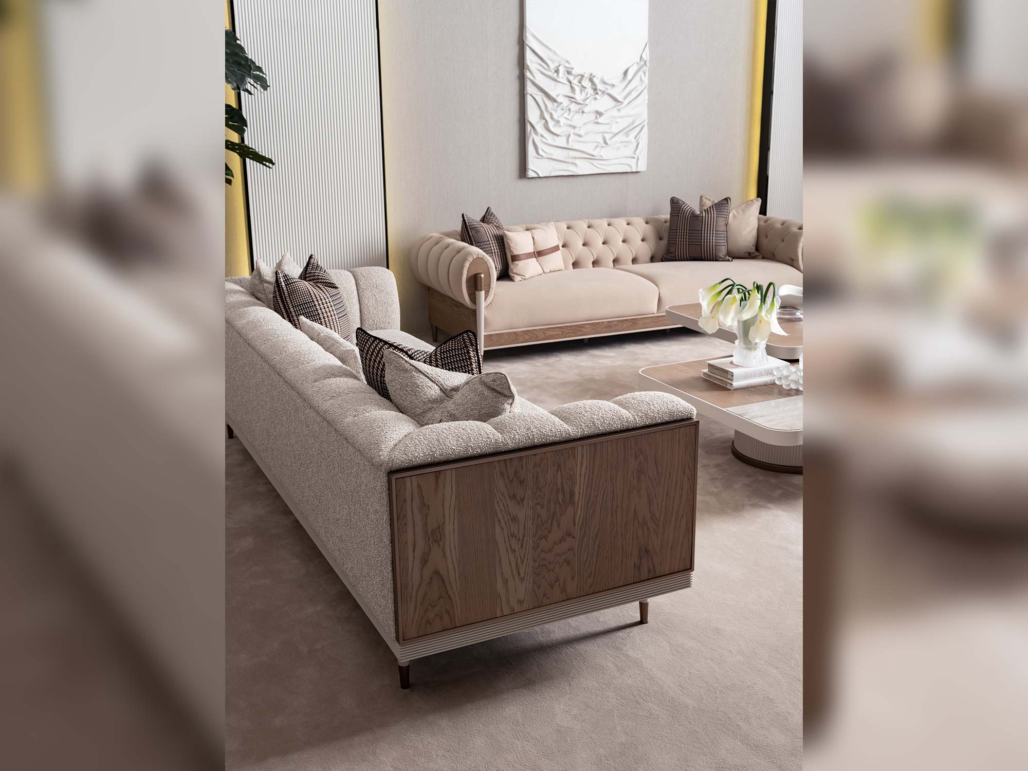 Harmony Stationary Four Seater Sofa