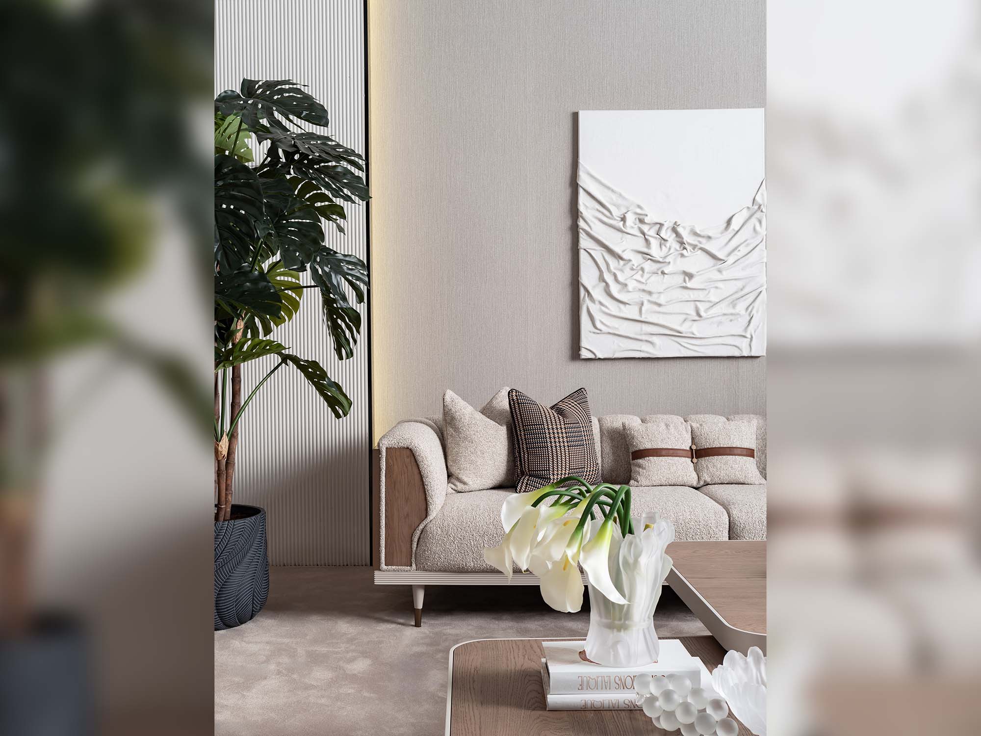 Harmony Stationary Four Seater Sofa