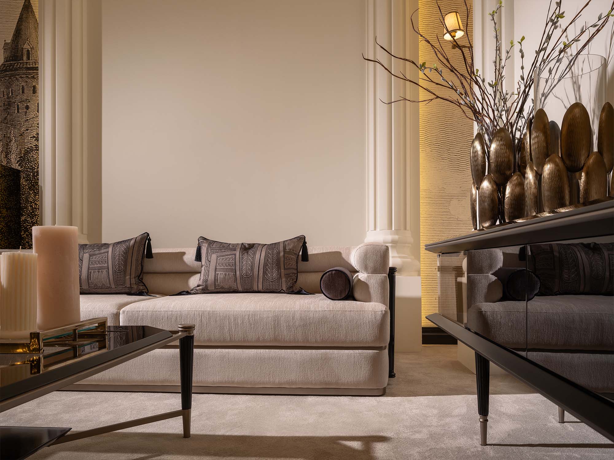 Istanbul Stationary Four Seat Sofa