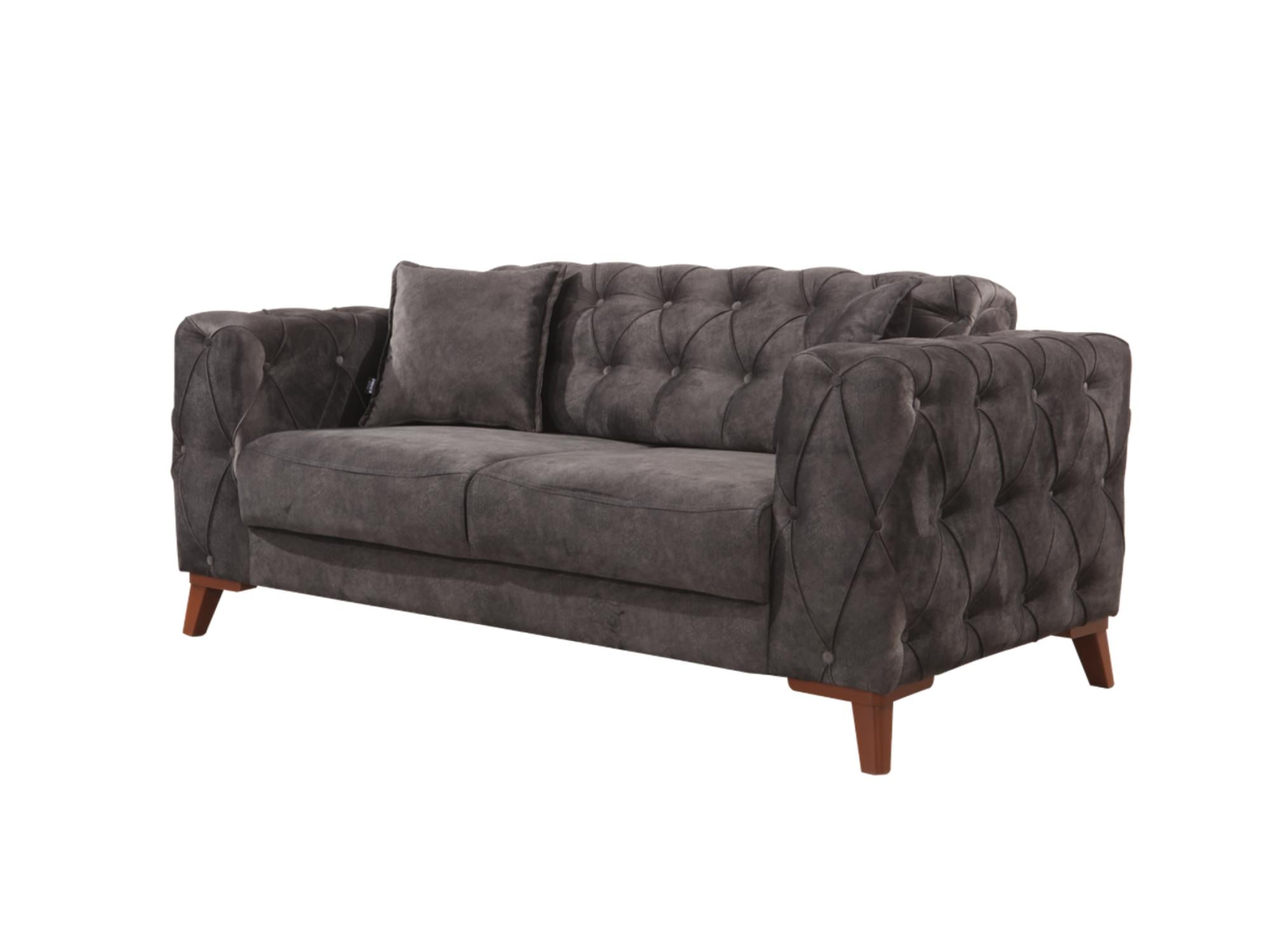 Joza Convertible Loveseat Grey