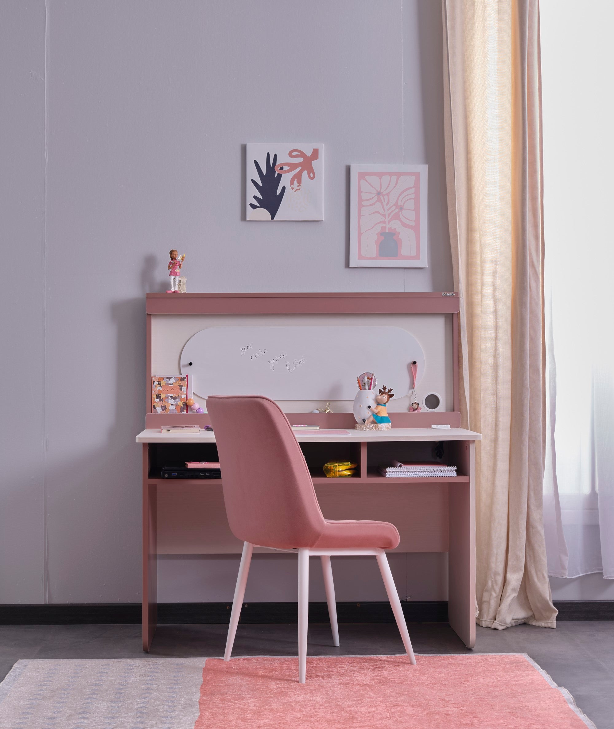 Linda Study Desk With Top Module