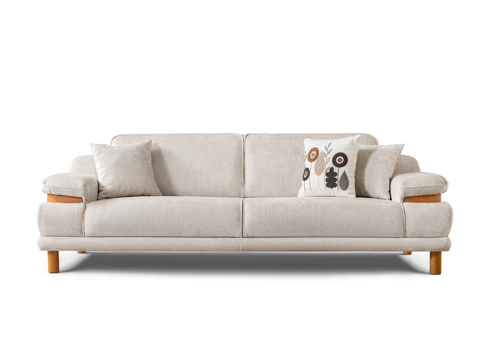 Latte Convertible Sofa