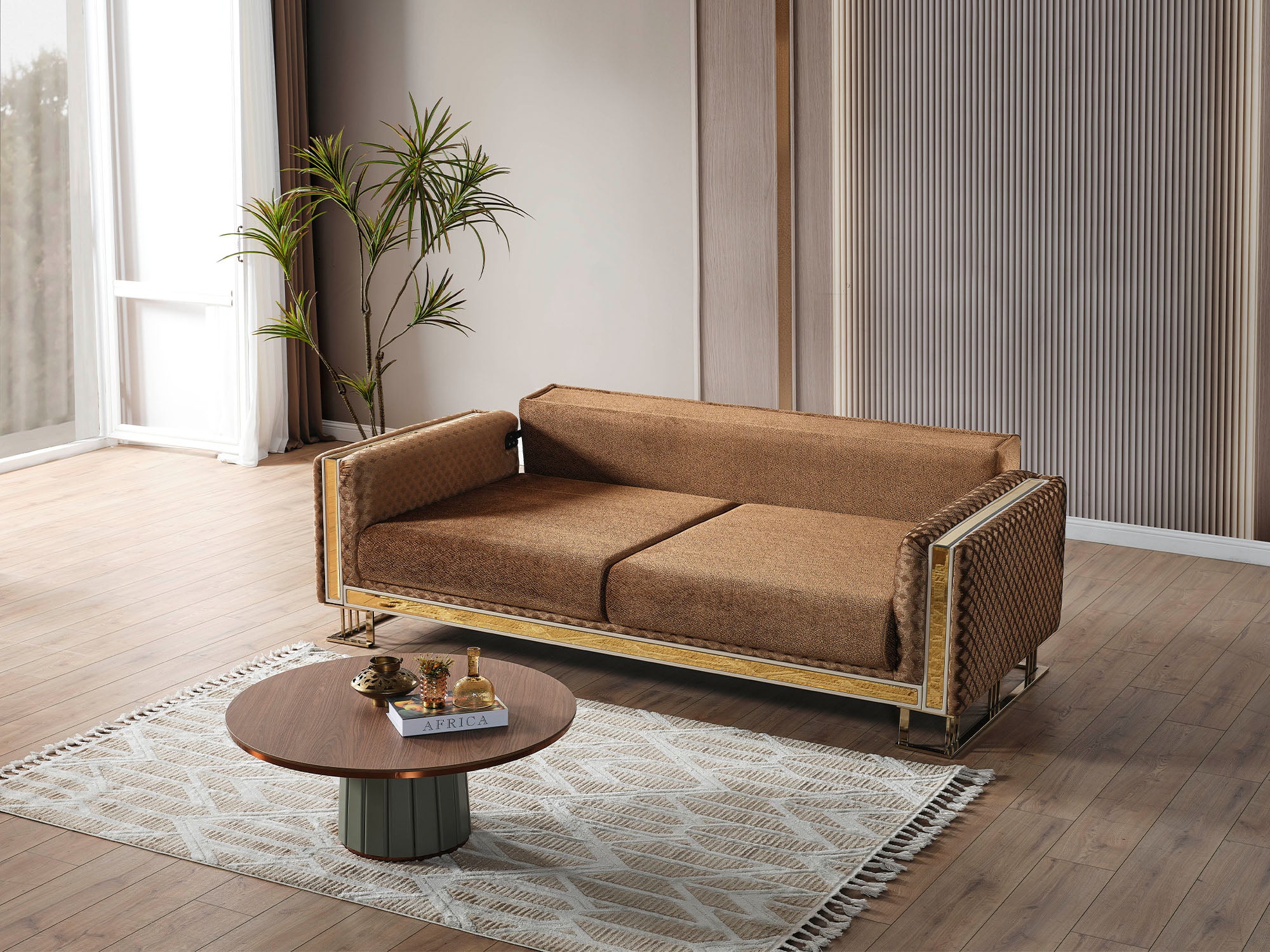 Laura Convertible Sofa