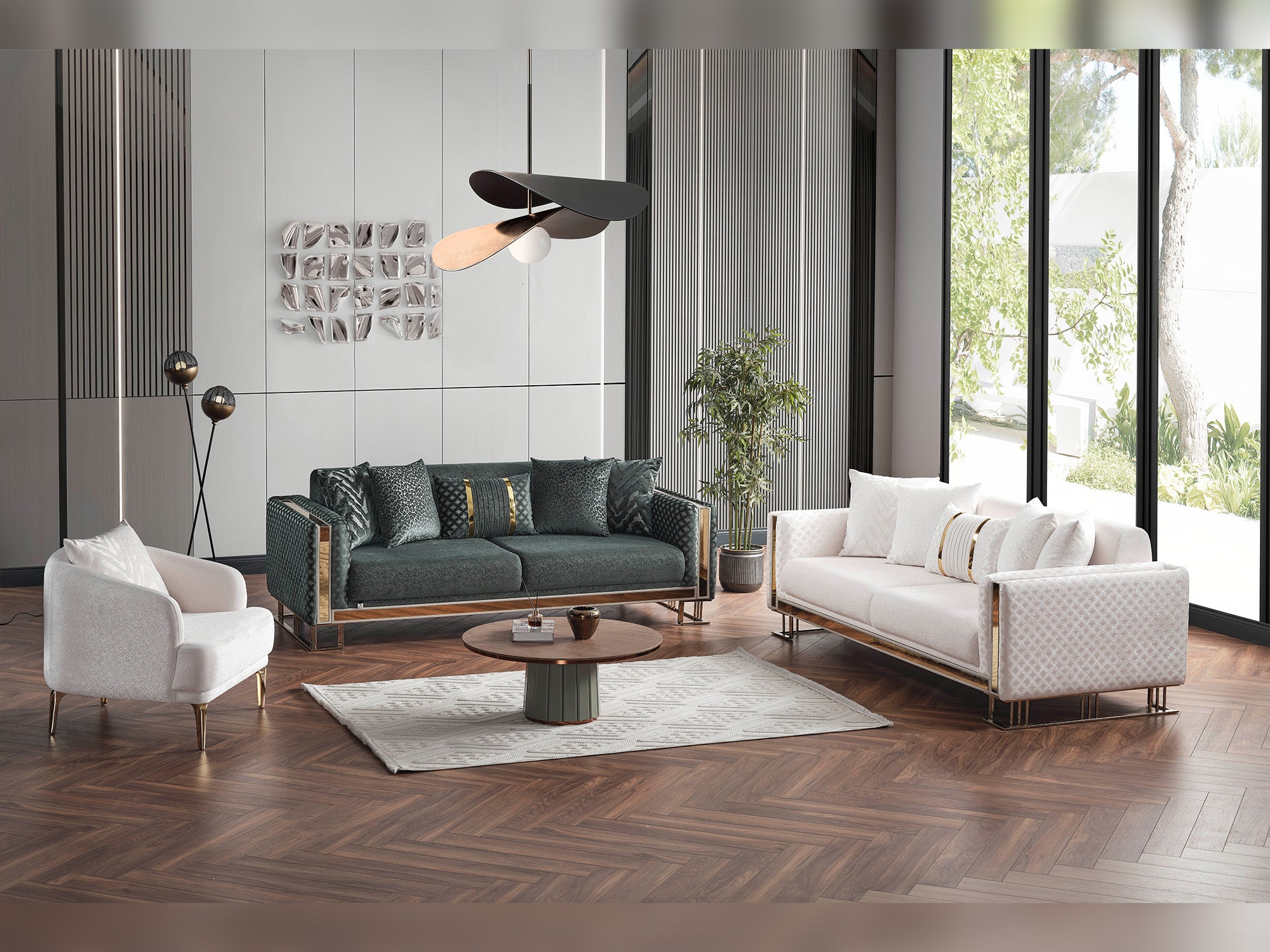 Laura Convertible Sofa