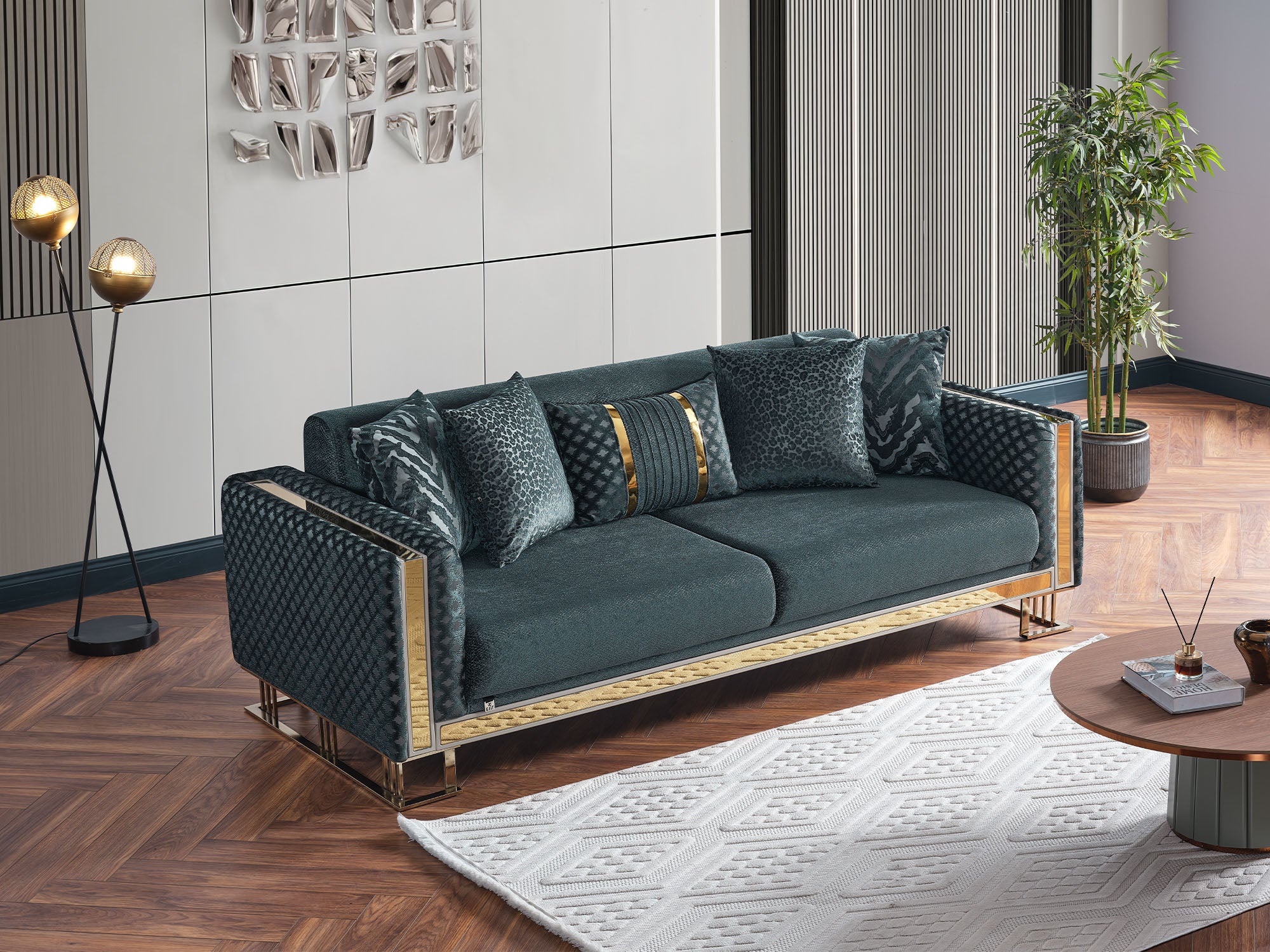 Laura Convertible Sofa