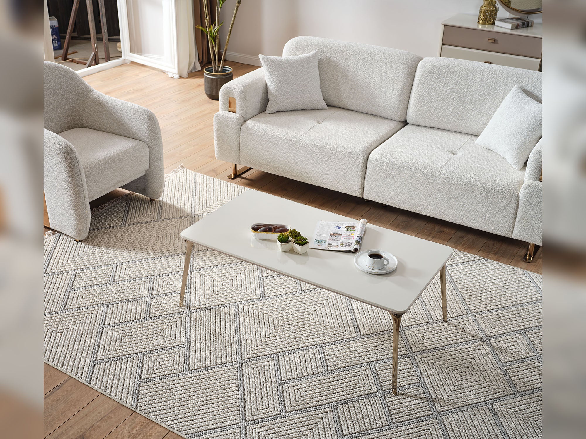 Law 3-pieces (Sofa & Loveseat & Chair) Livingroom