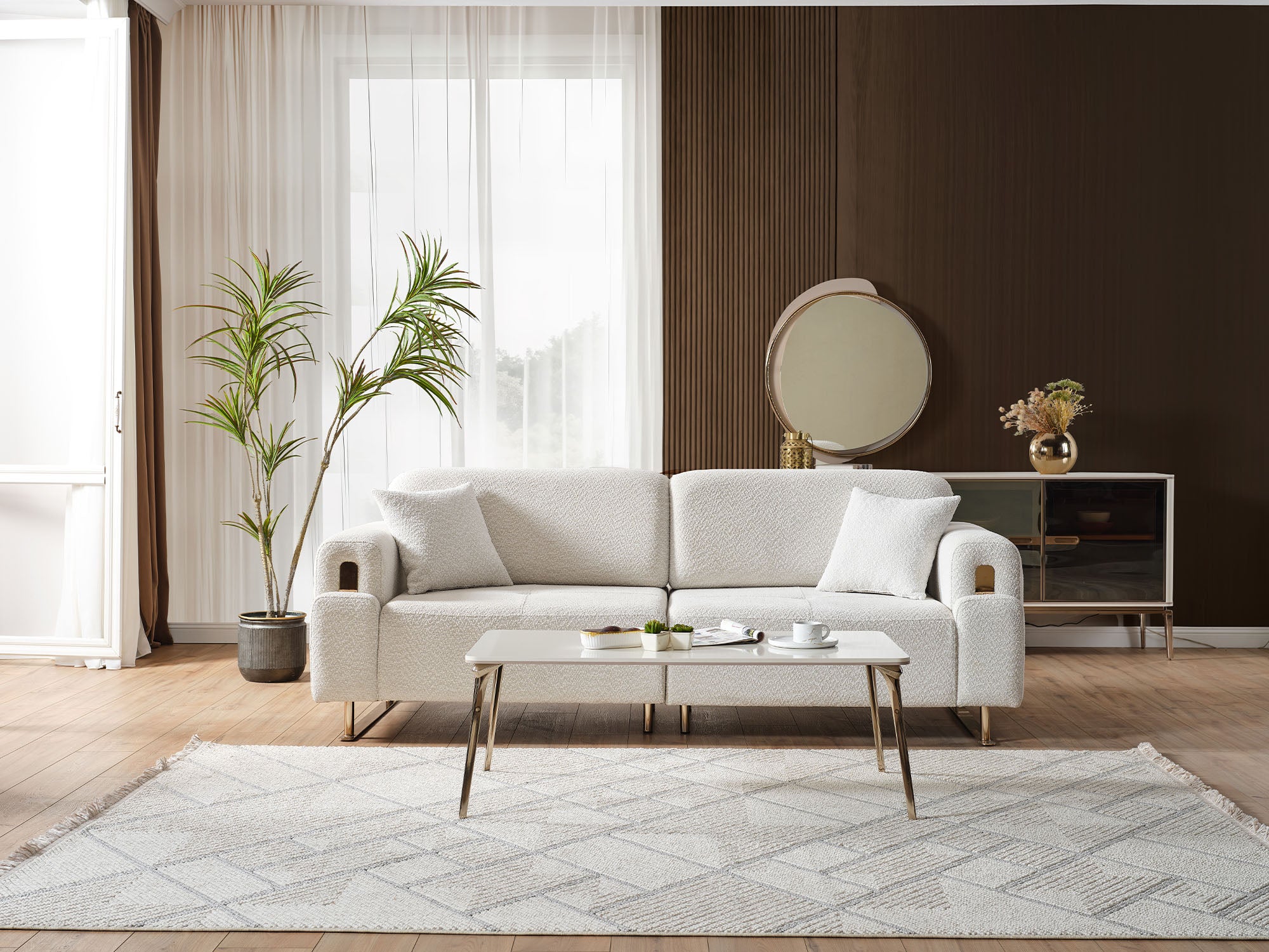 Law 3-pieces (Sofa & Loveseat & Chair) Livingroom