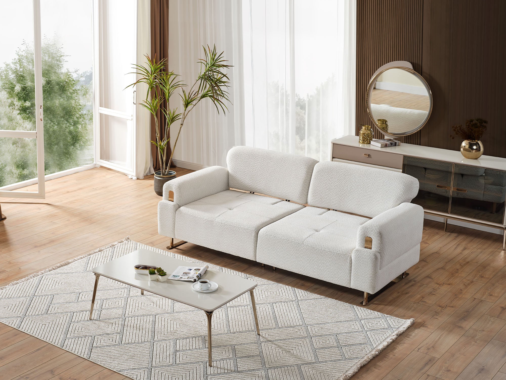 Law 3-pieces (Sofa & Loveseat & Chair) Livingroom