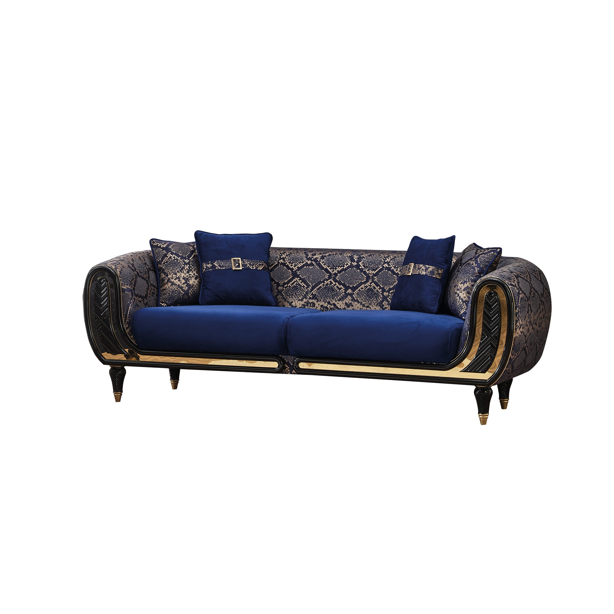 Lima Stationary Sofa Blue