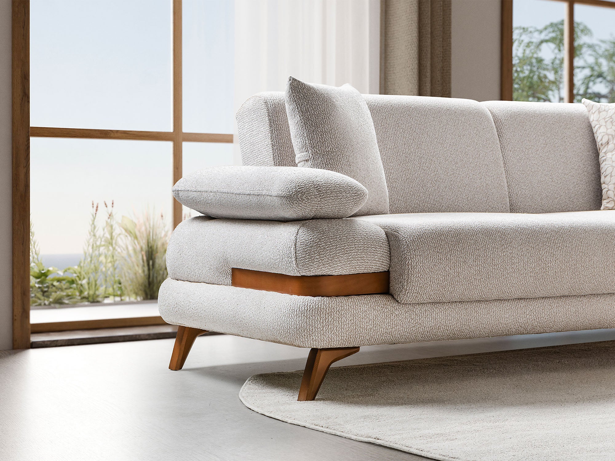 Loris Convertible Sofa