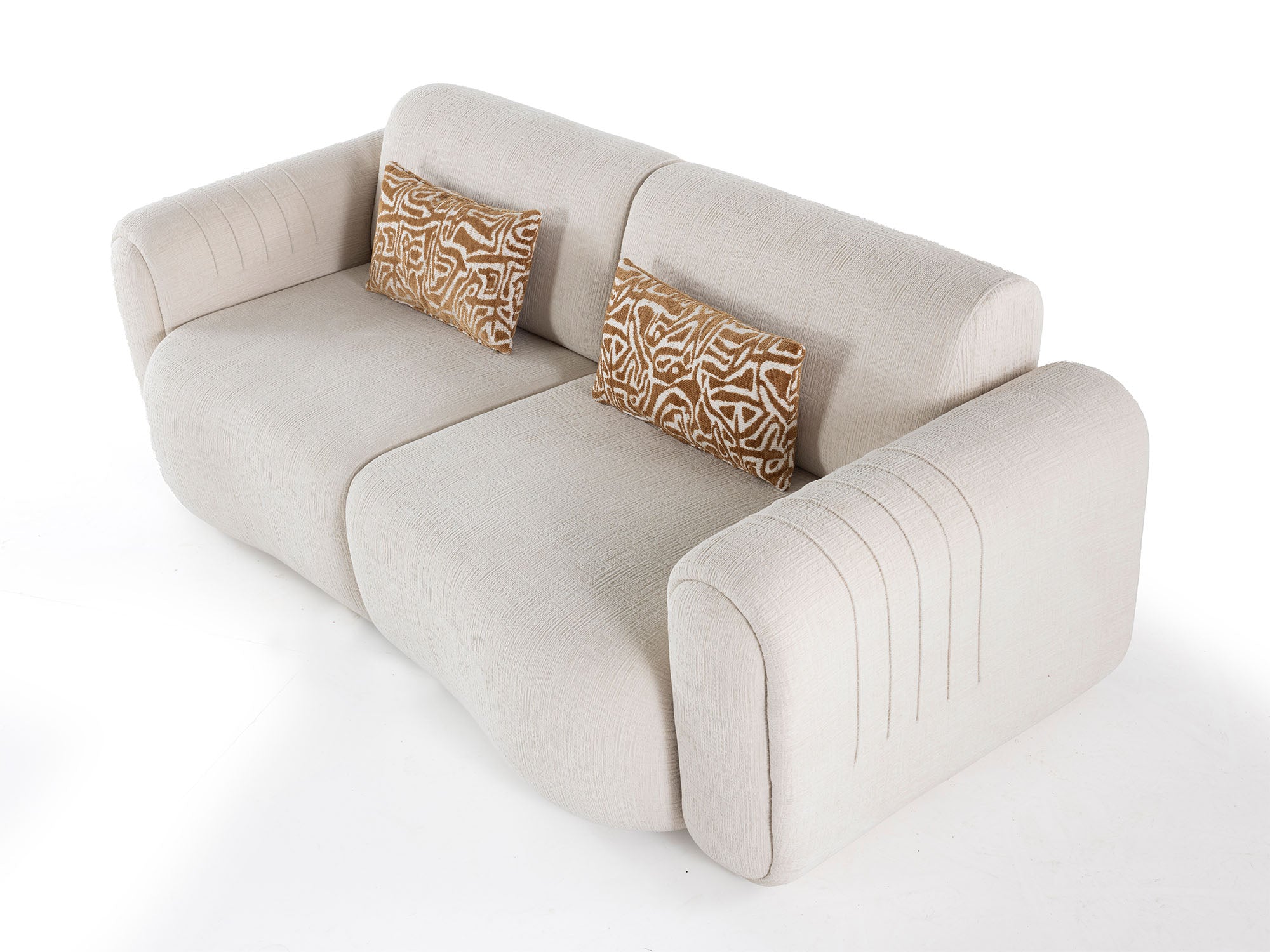 Lotus 4-pieces (2 Sofa & 2 Chair) Livingroom
