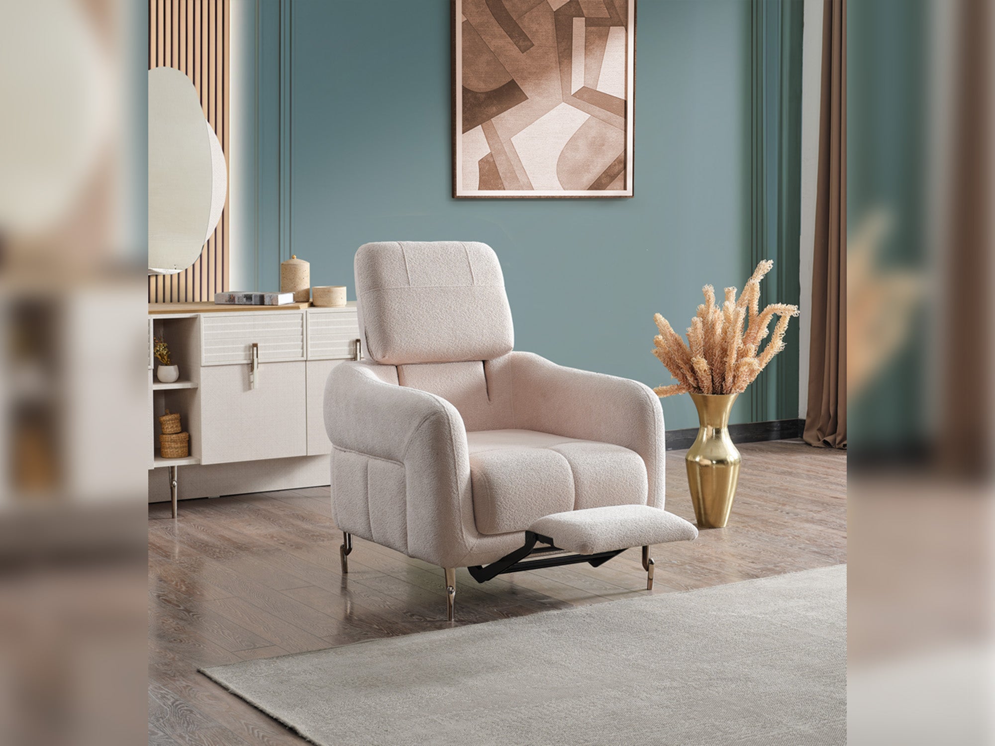 Lugano 3-pieces (Sofa & Loveseat & Relax Chair) Livingroom