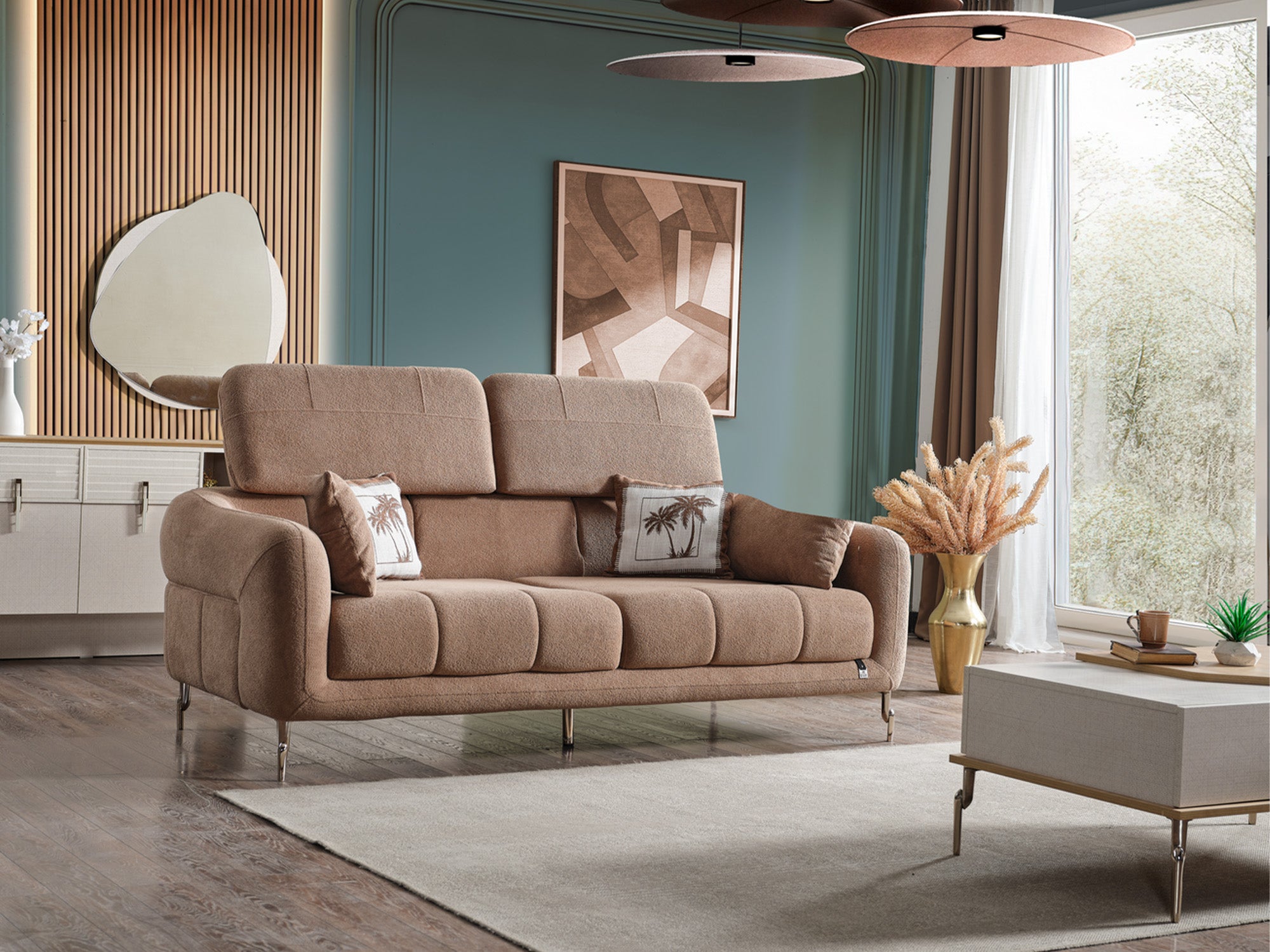 Lugano 3-pieces (Sofa & Loveseat & Relax Chair) Livingroom