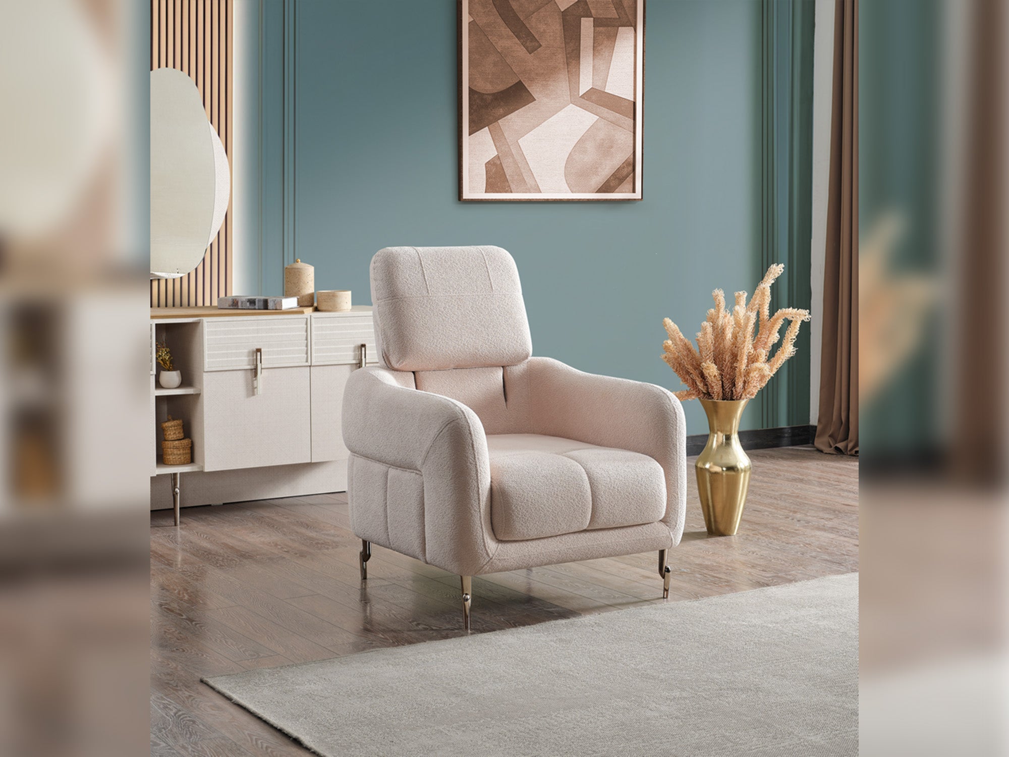 Lugano 3-pieces (Sofa & Loveseat & Relax Chair) Livingroom