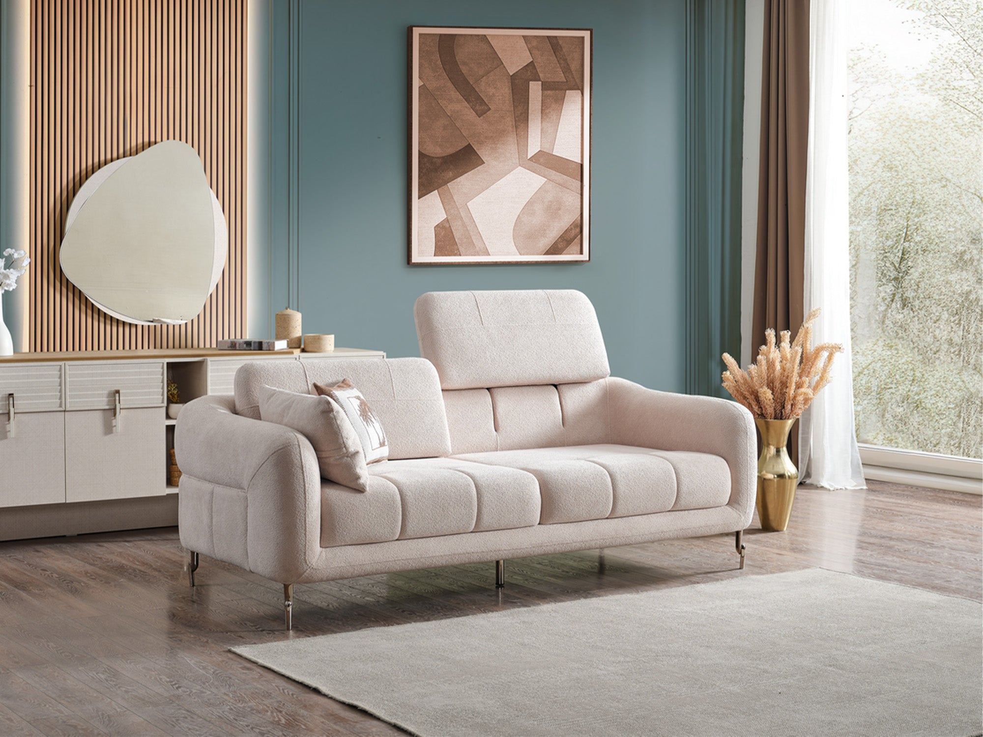 Lugano 3-pieces (Sofa & Loveseat & Relax Chair) Livingroom