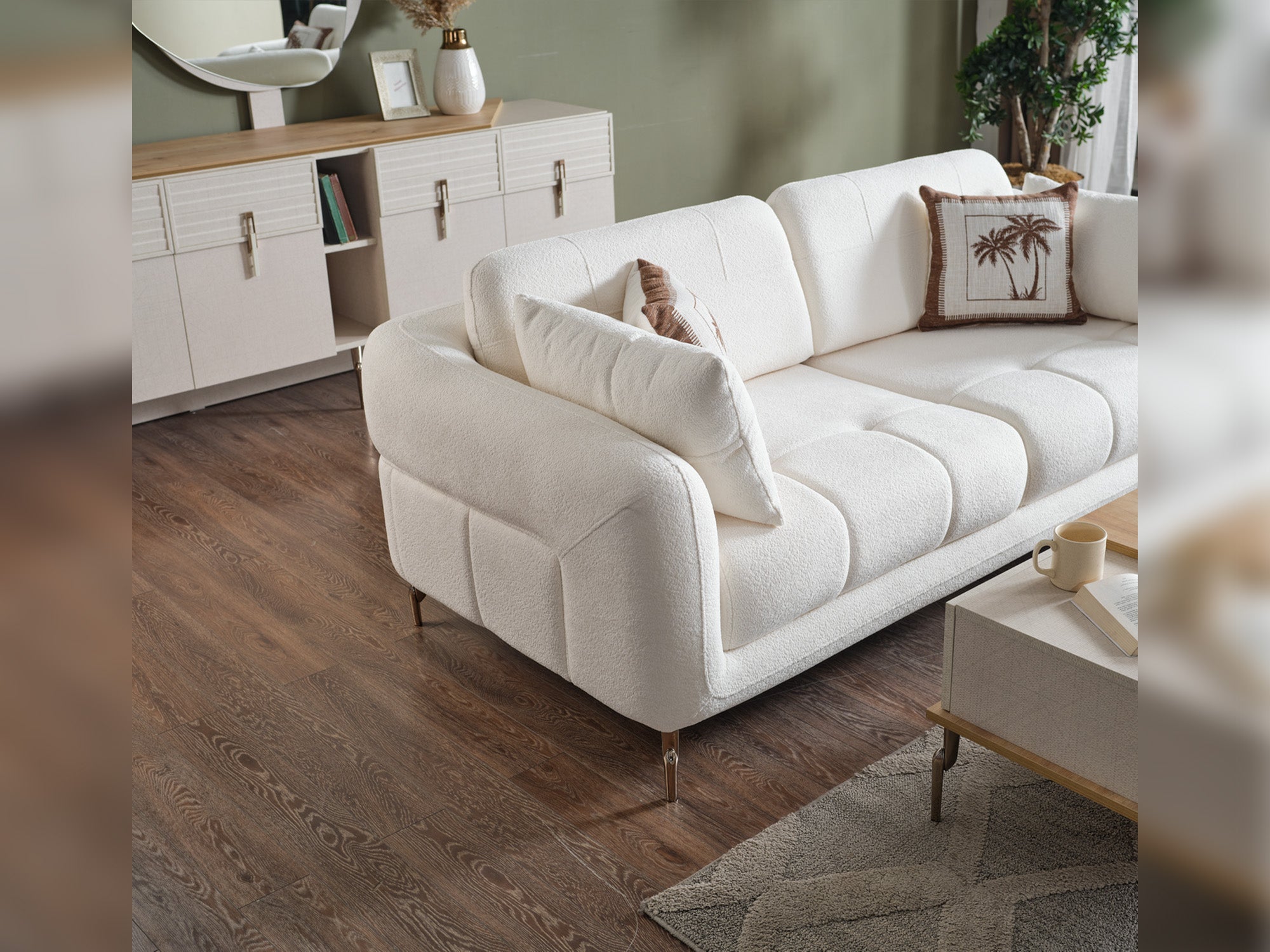 Lugano 3-pieces (Sofa & Loveseat & Relax Chair) Livingroom