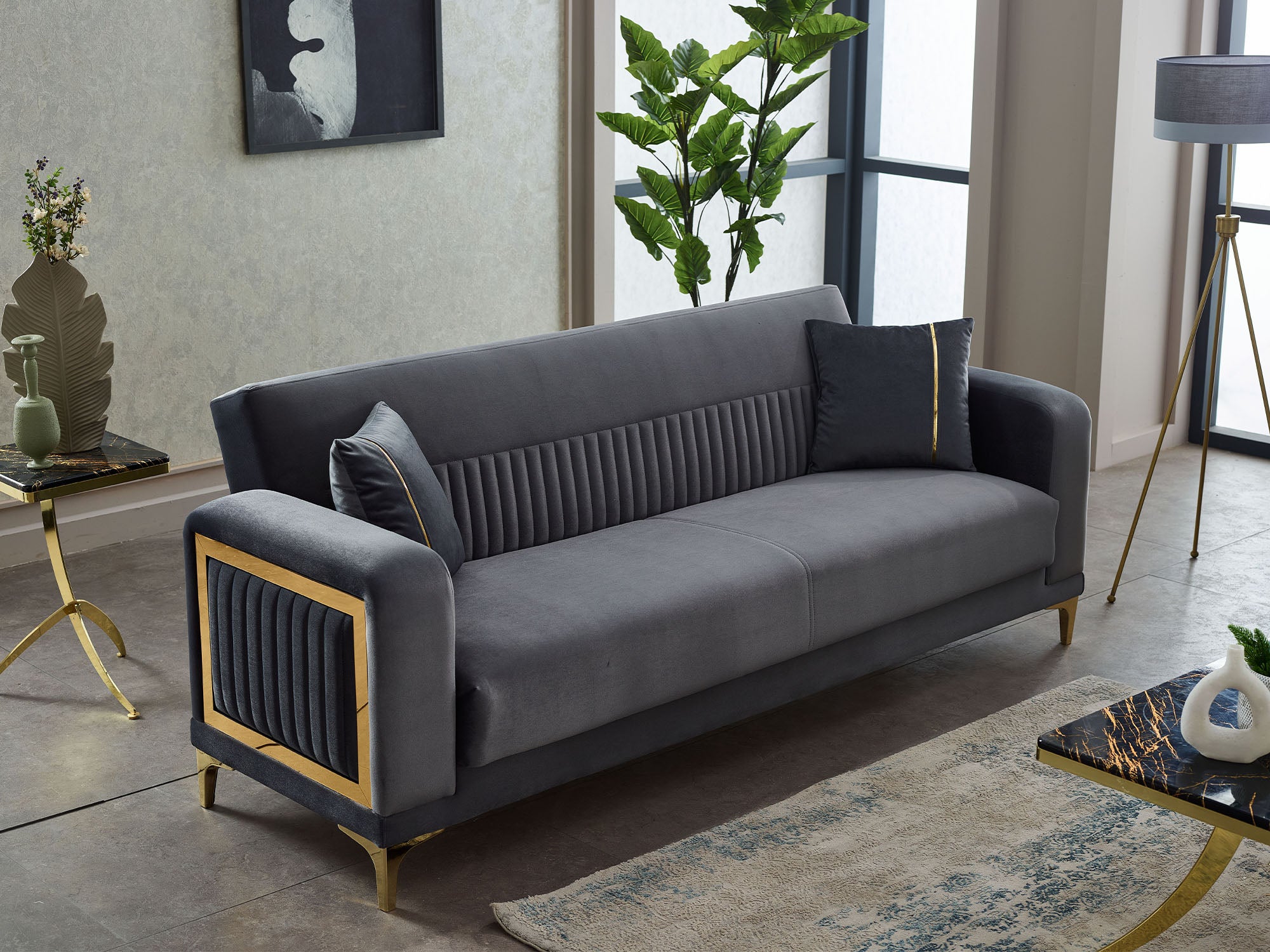 Mabel Convertible Sofa