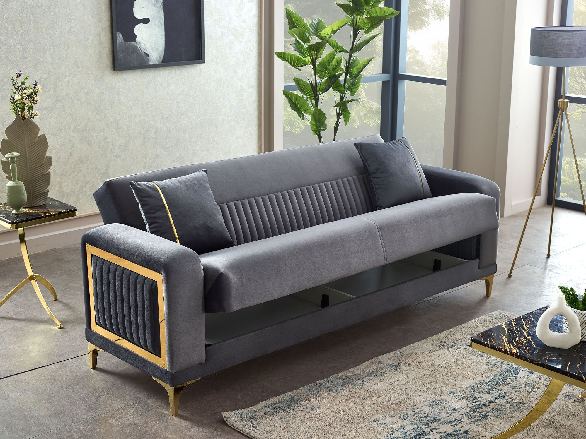 Mabel Convertible Sofa