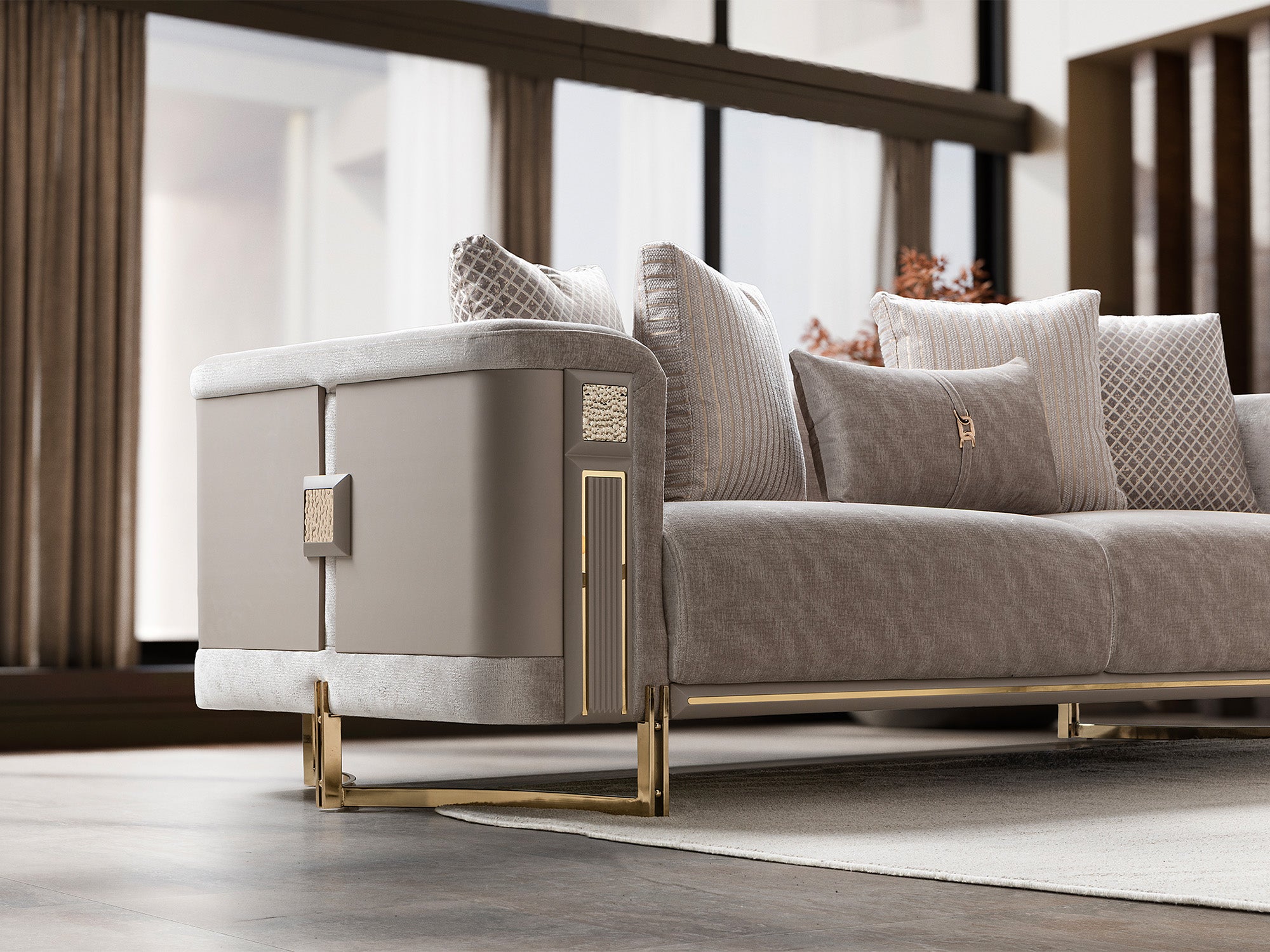 Mirage Stationary Loveseat