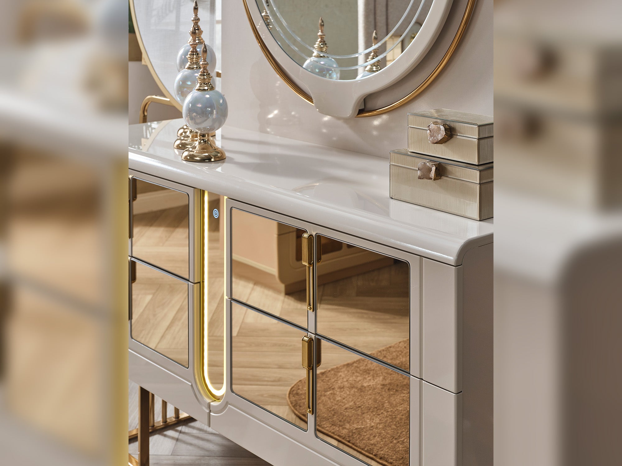 Monza Dresser With Mirror