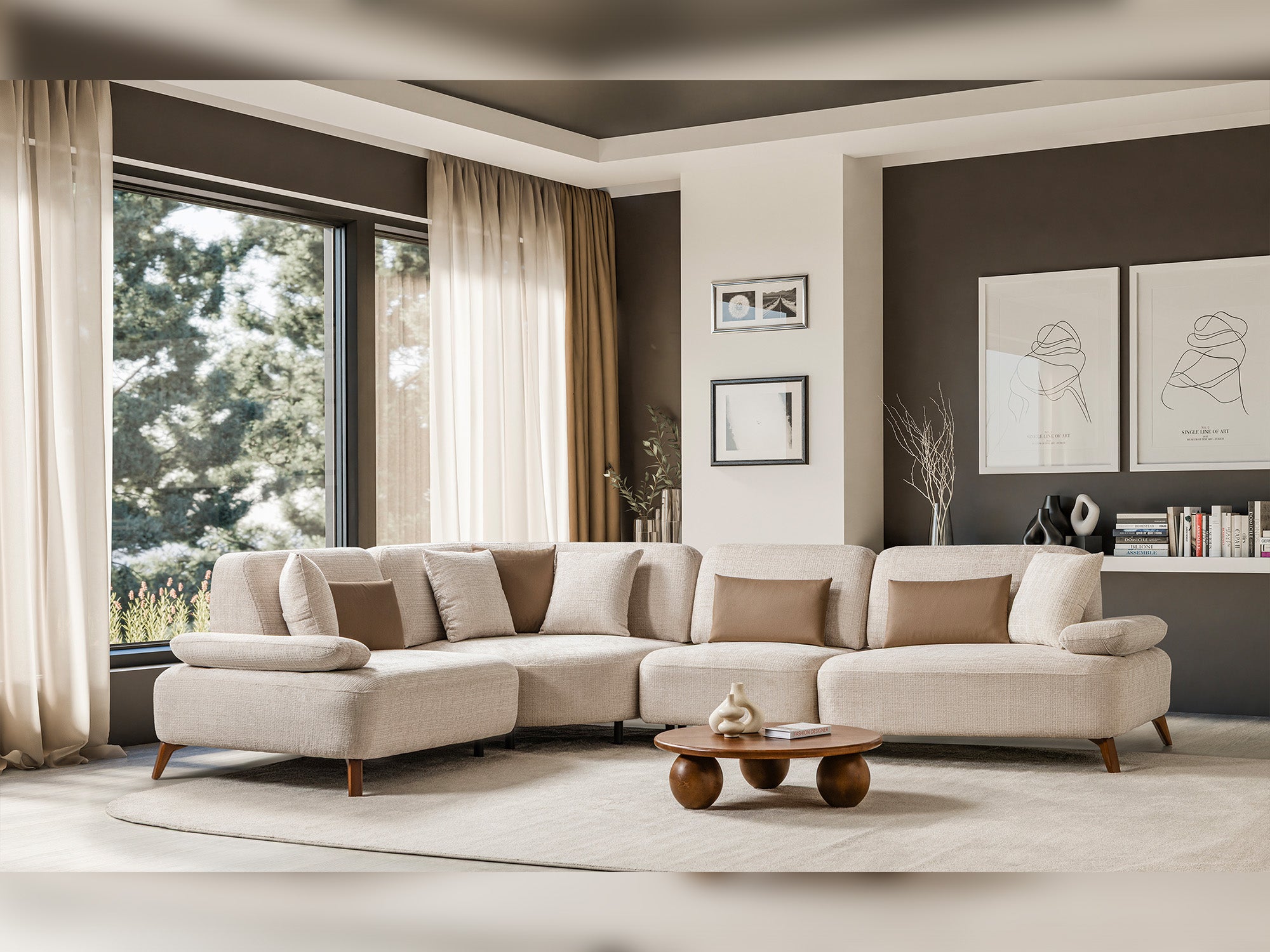 Moon Modular Sectional Sofa