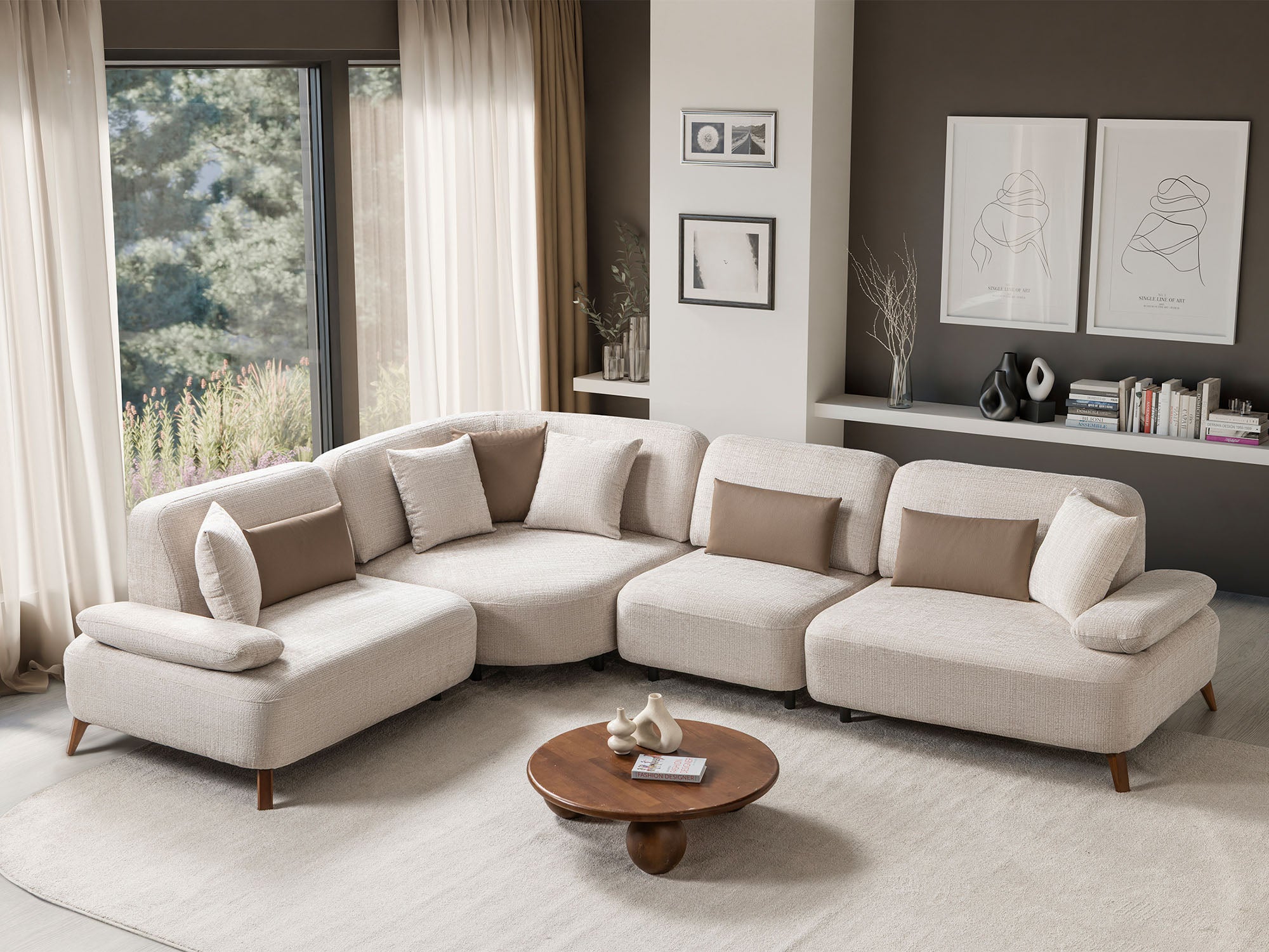 Moon Modular Sectional Sofa