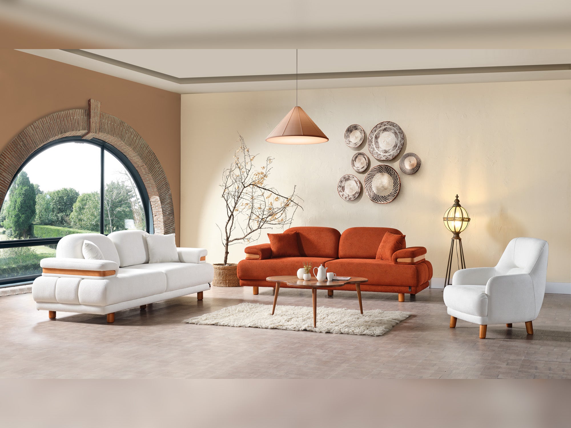 Neo Mustang Convertible Sofa