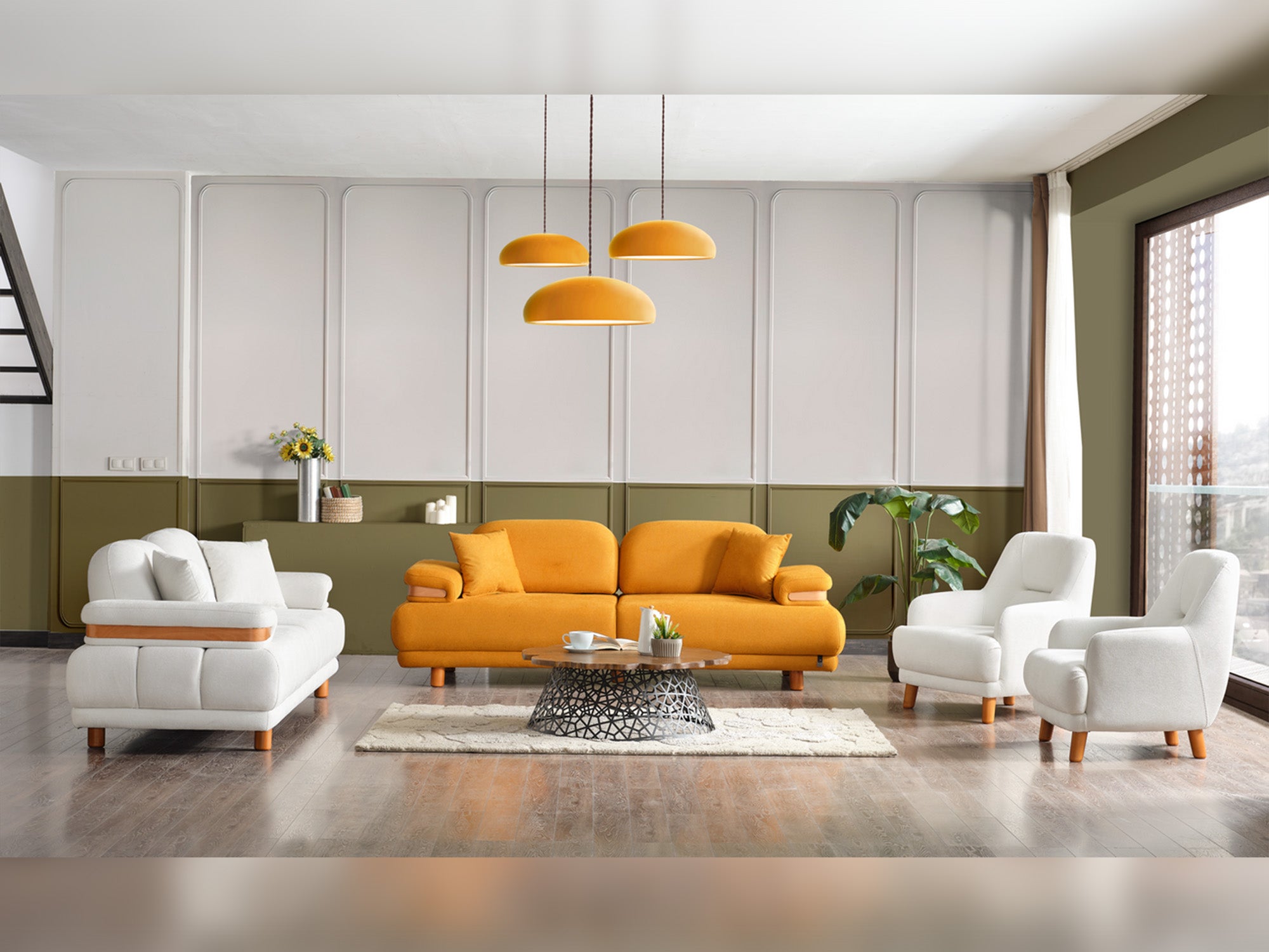 Neo Mustang Convertible Sofa