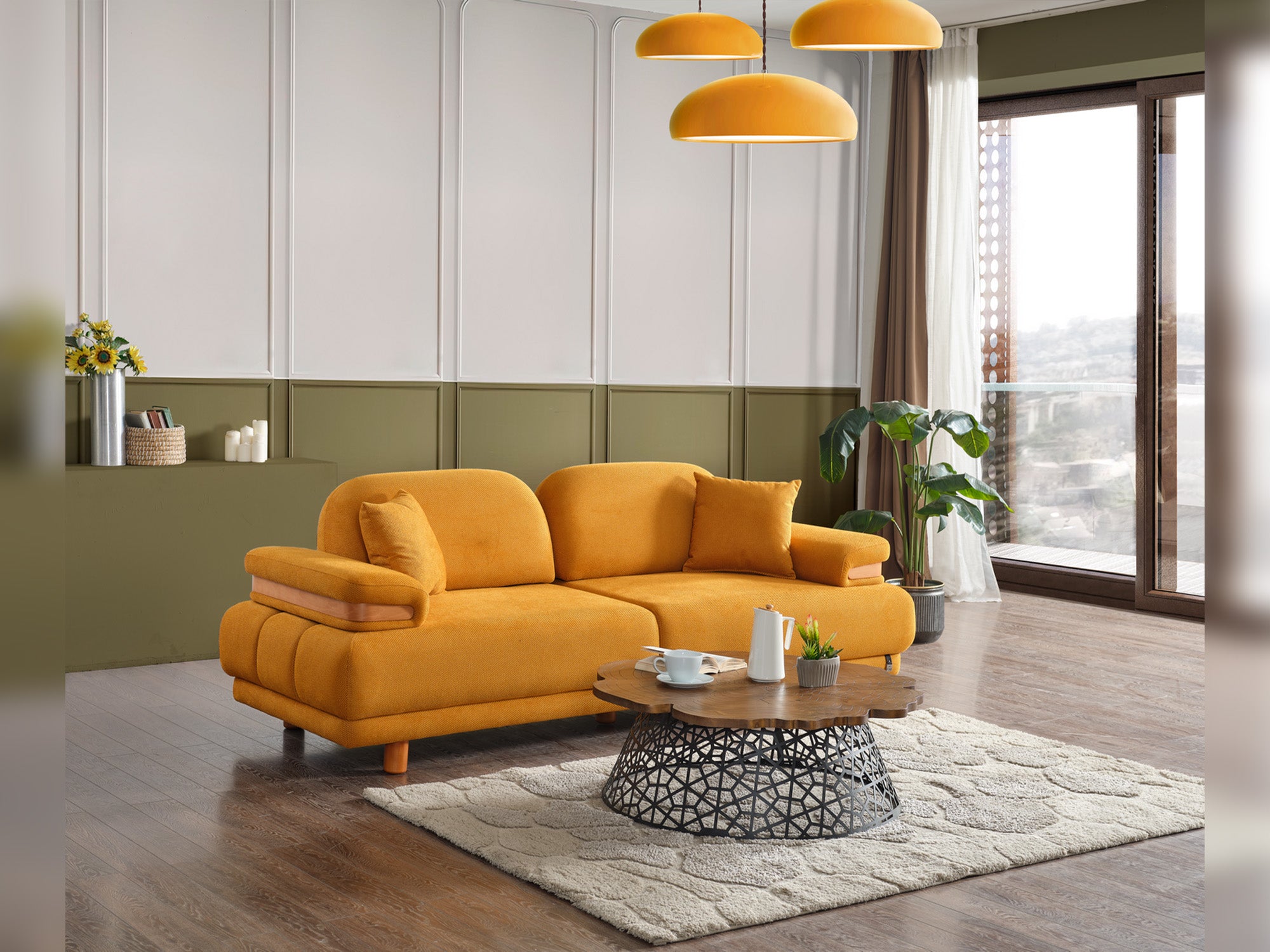Neo Mustang Convertible Sofa