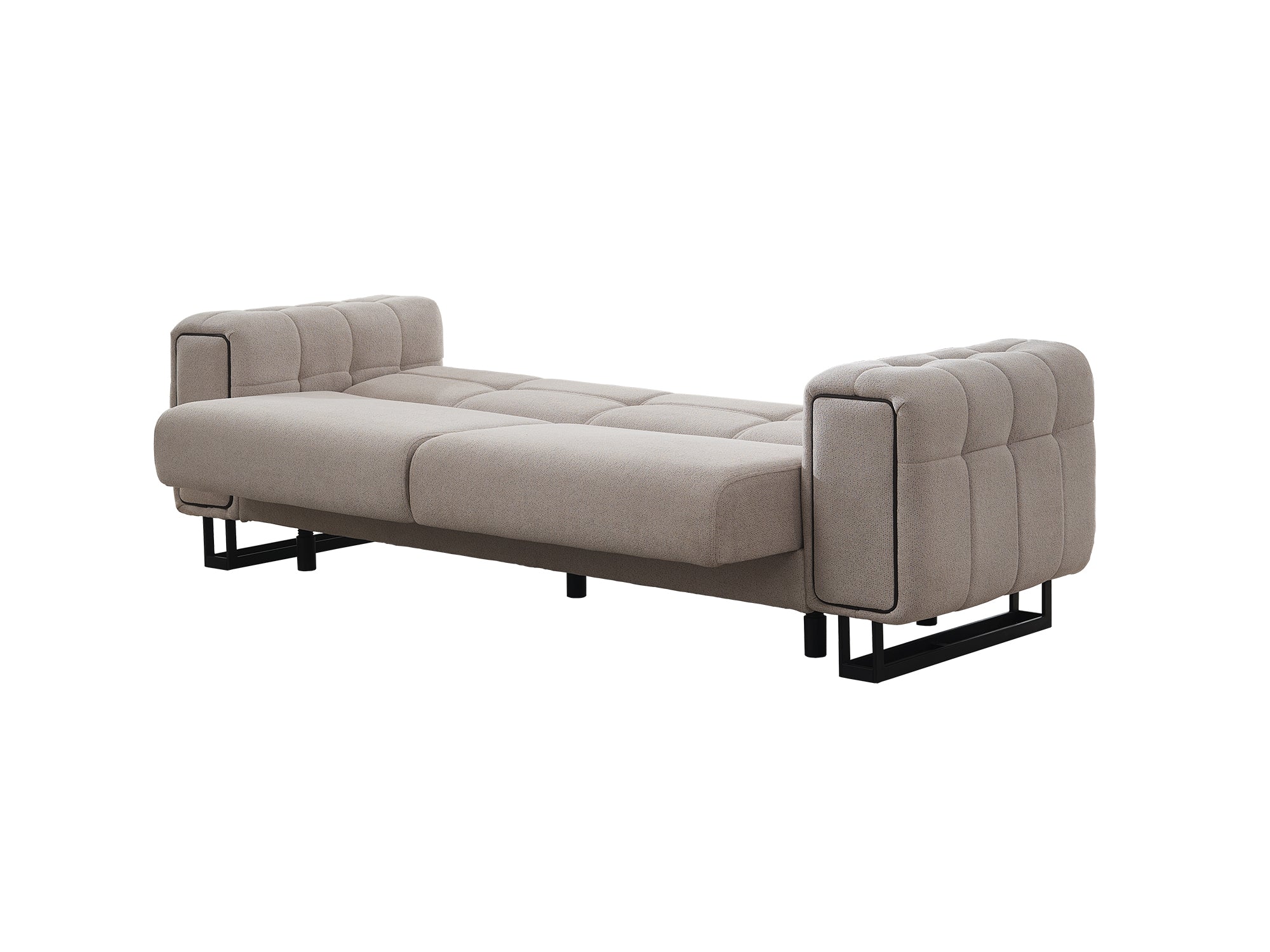 Nero 3-pieces (Sofa & Loveseat & Chair) Livingroom Set Light Grey