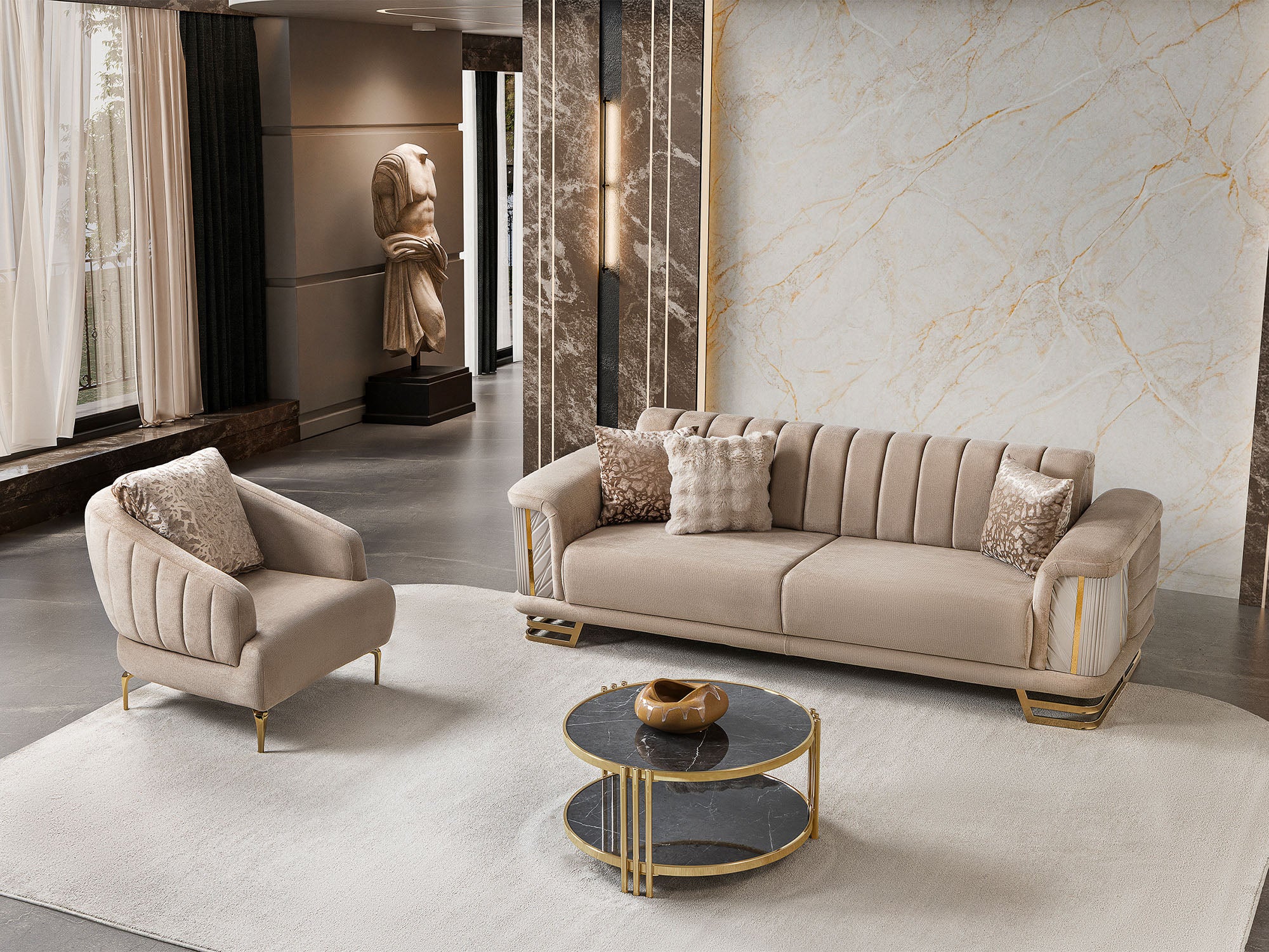 Nevada Convertible Sofa