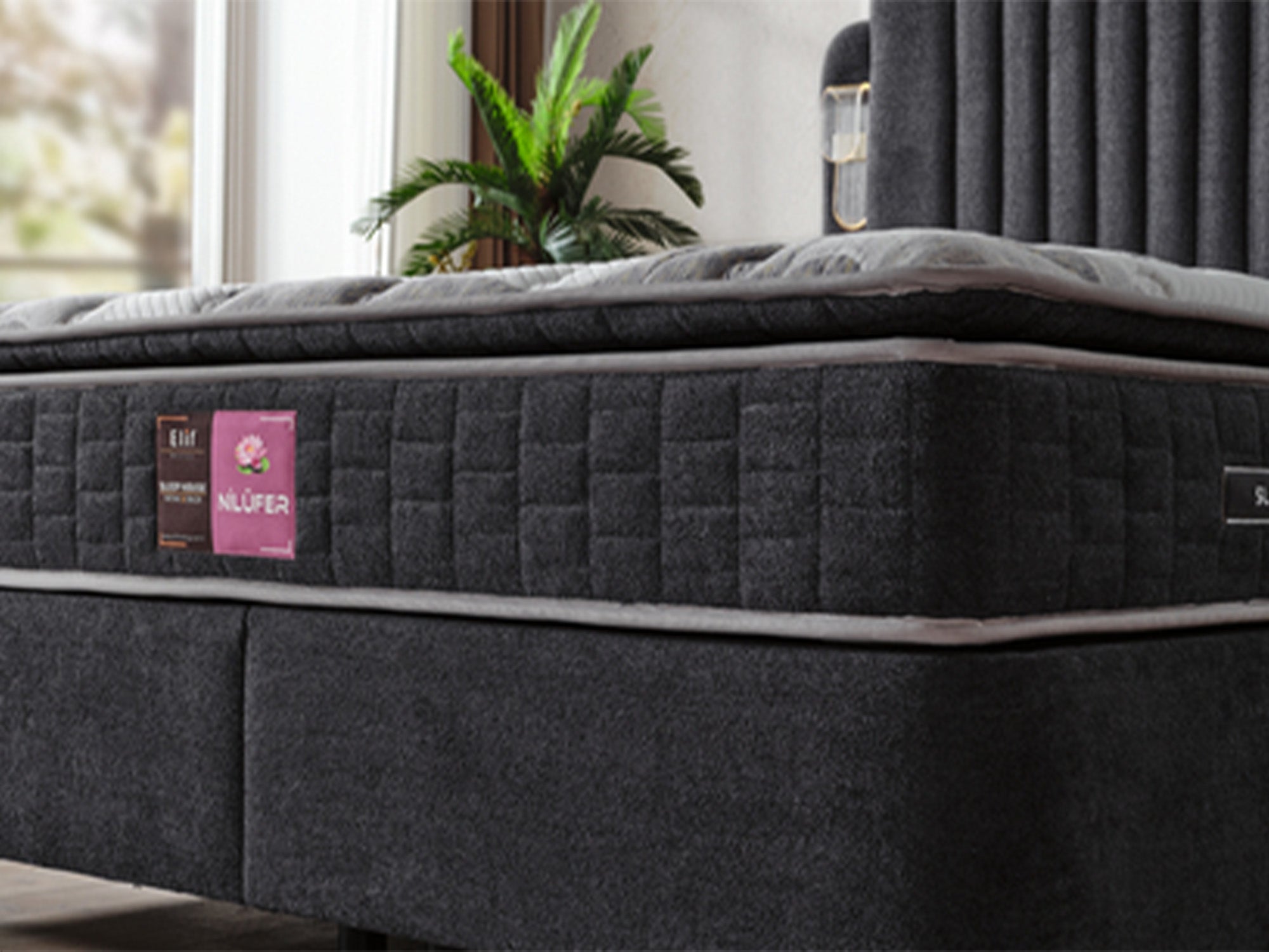 Nilufer Storage Bed With Headboard
