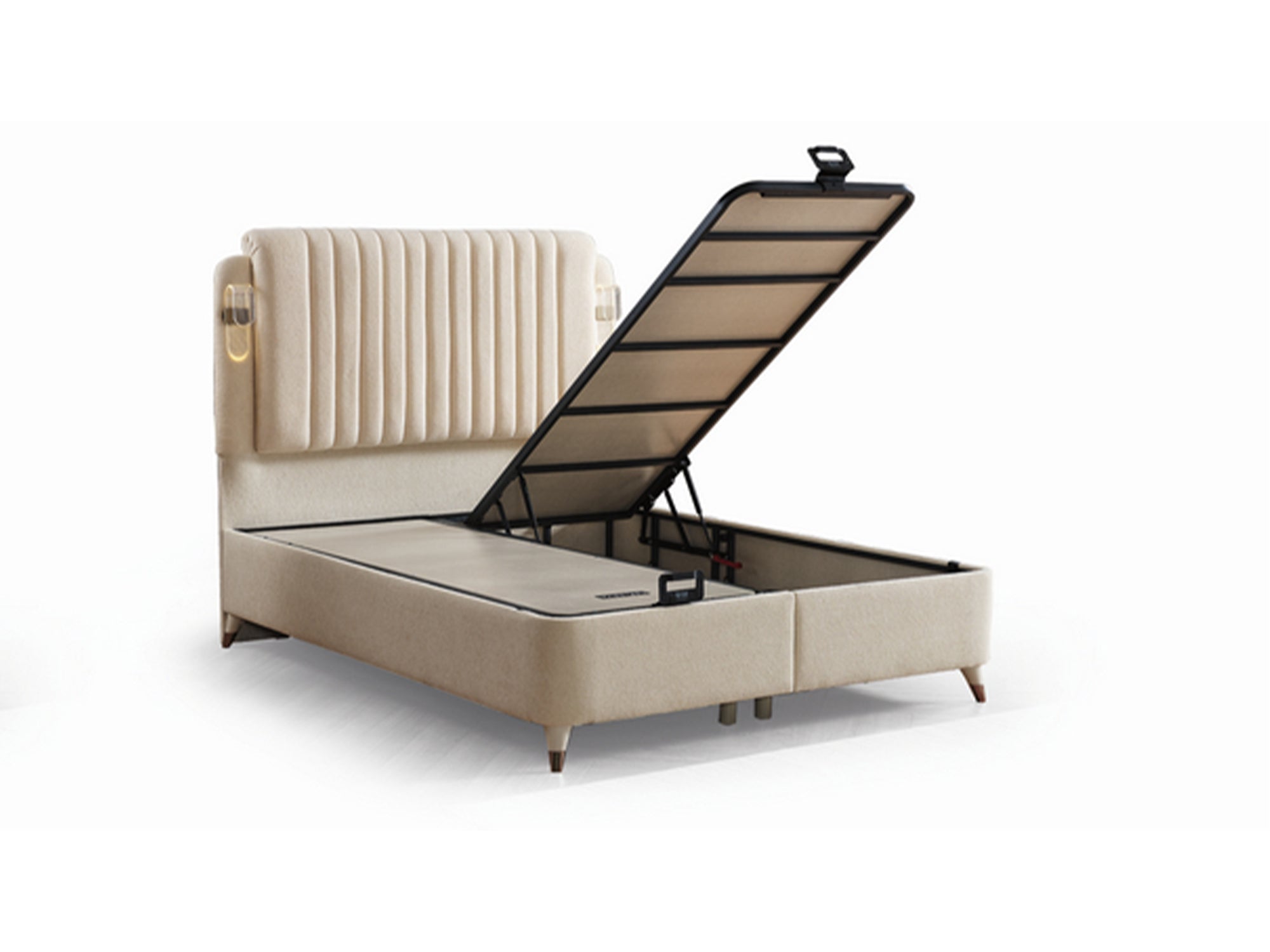 Nilufer Storage Bed With Headboard