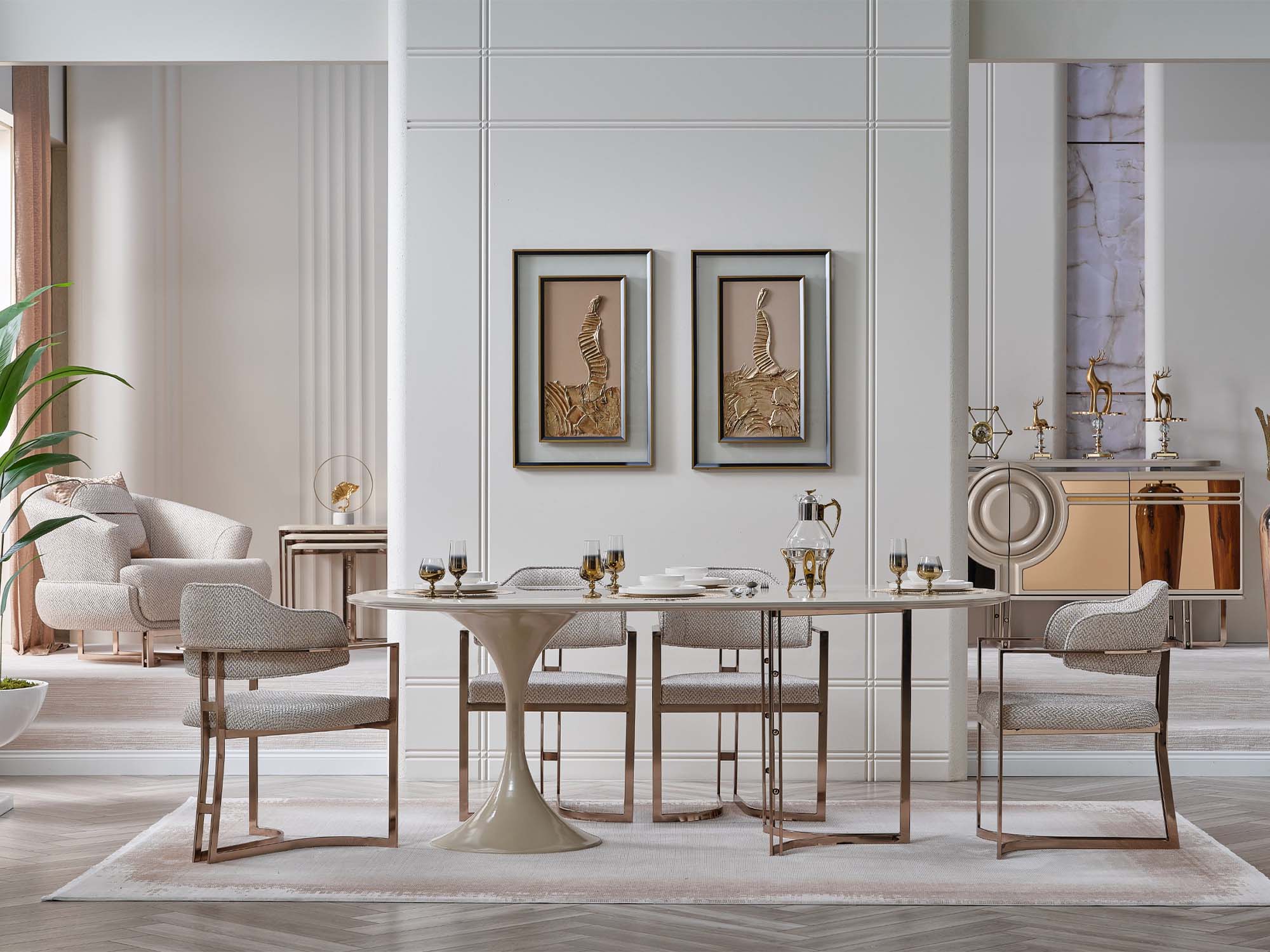Palermo San Dining Table