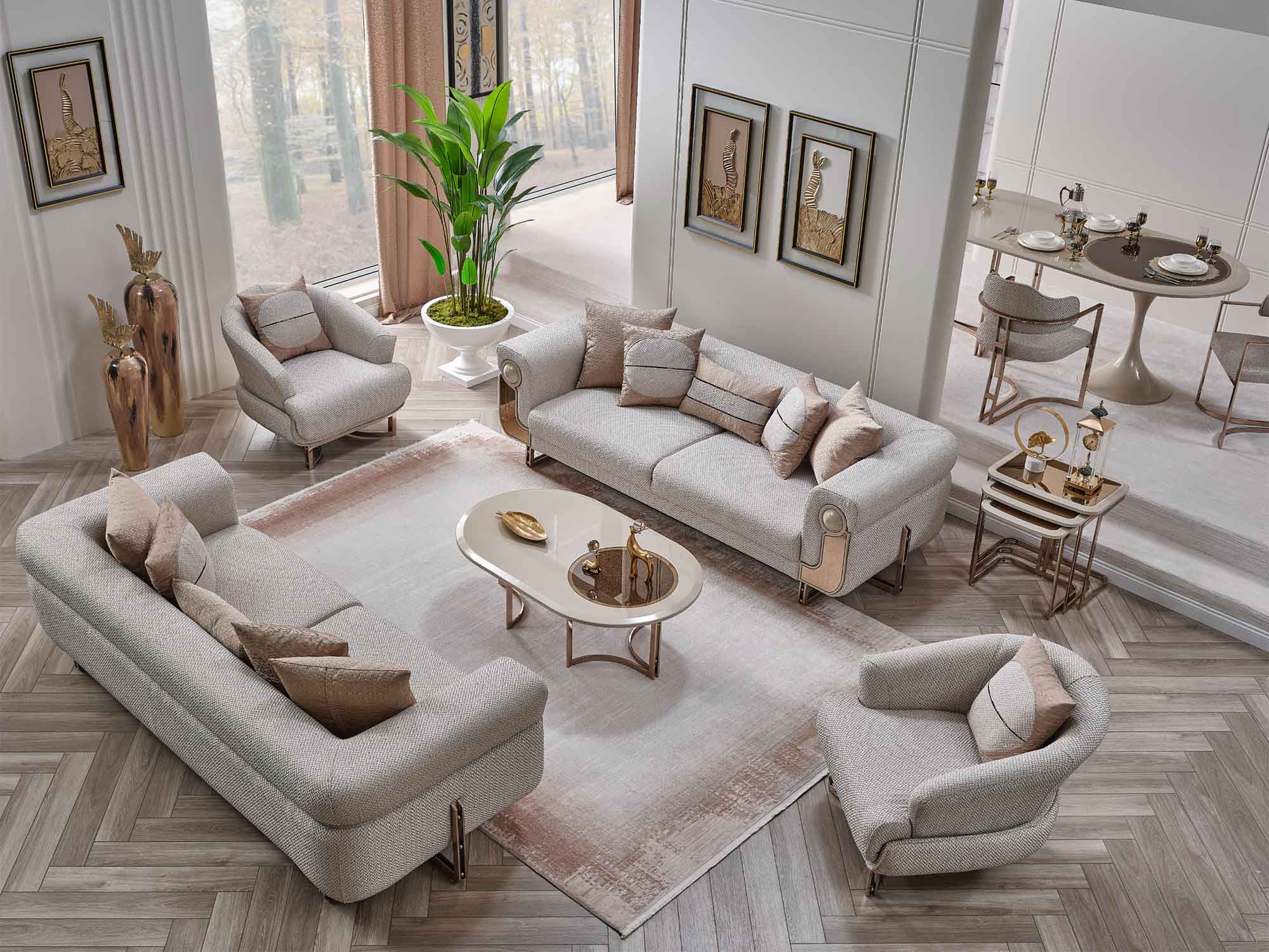 Palermo San Coffee Table