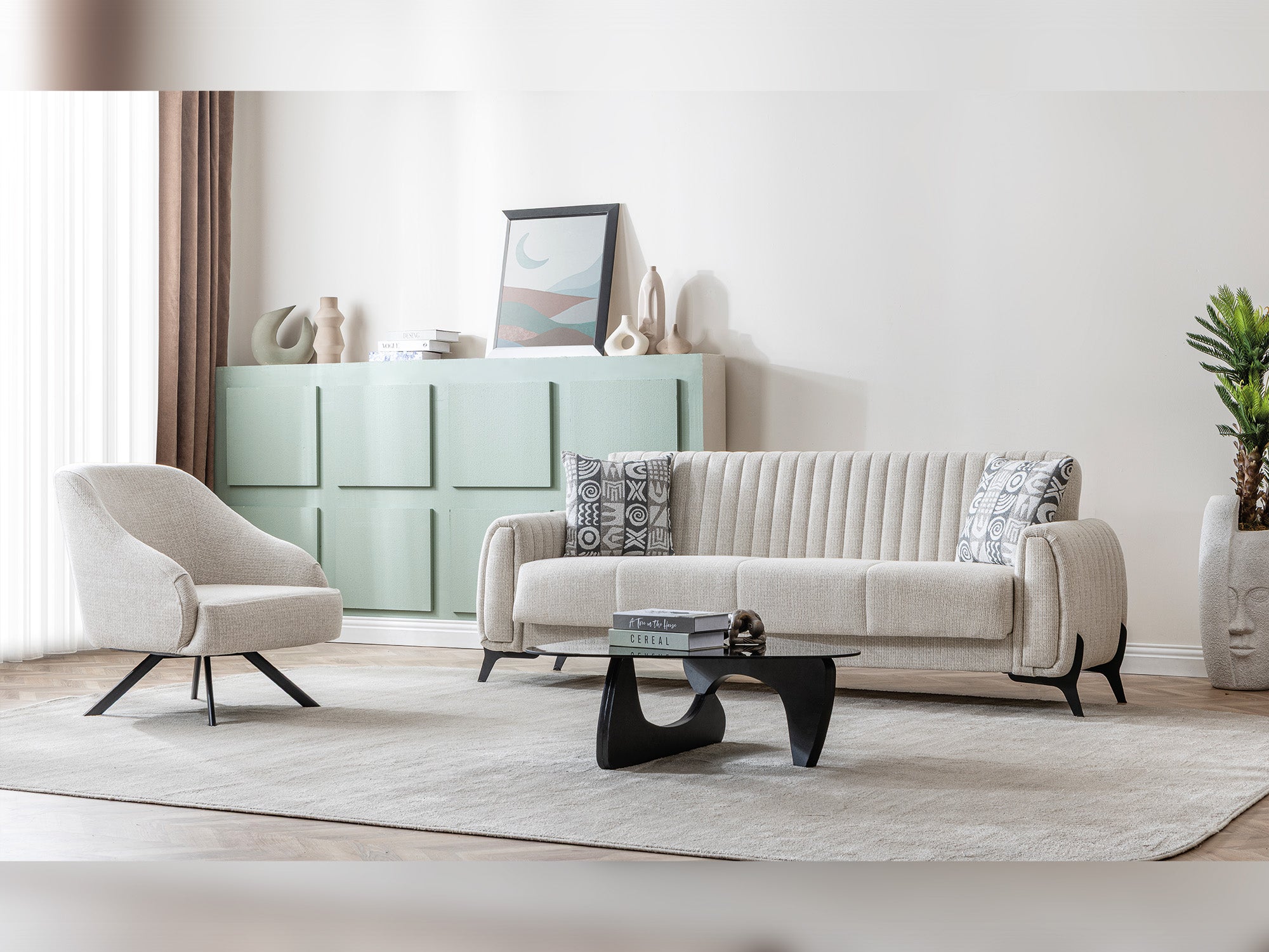 Palermo Chair Cream