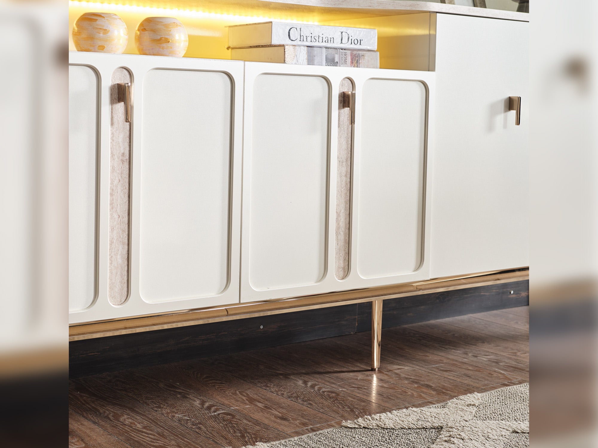 Pamukkale Diningroom (Consol With Mirror & Dining Table & 6 Dining Chair)