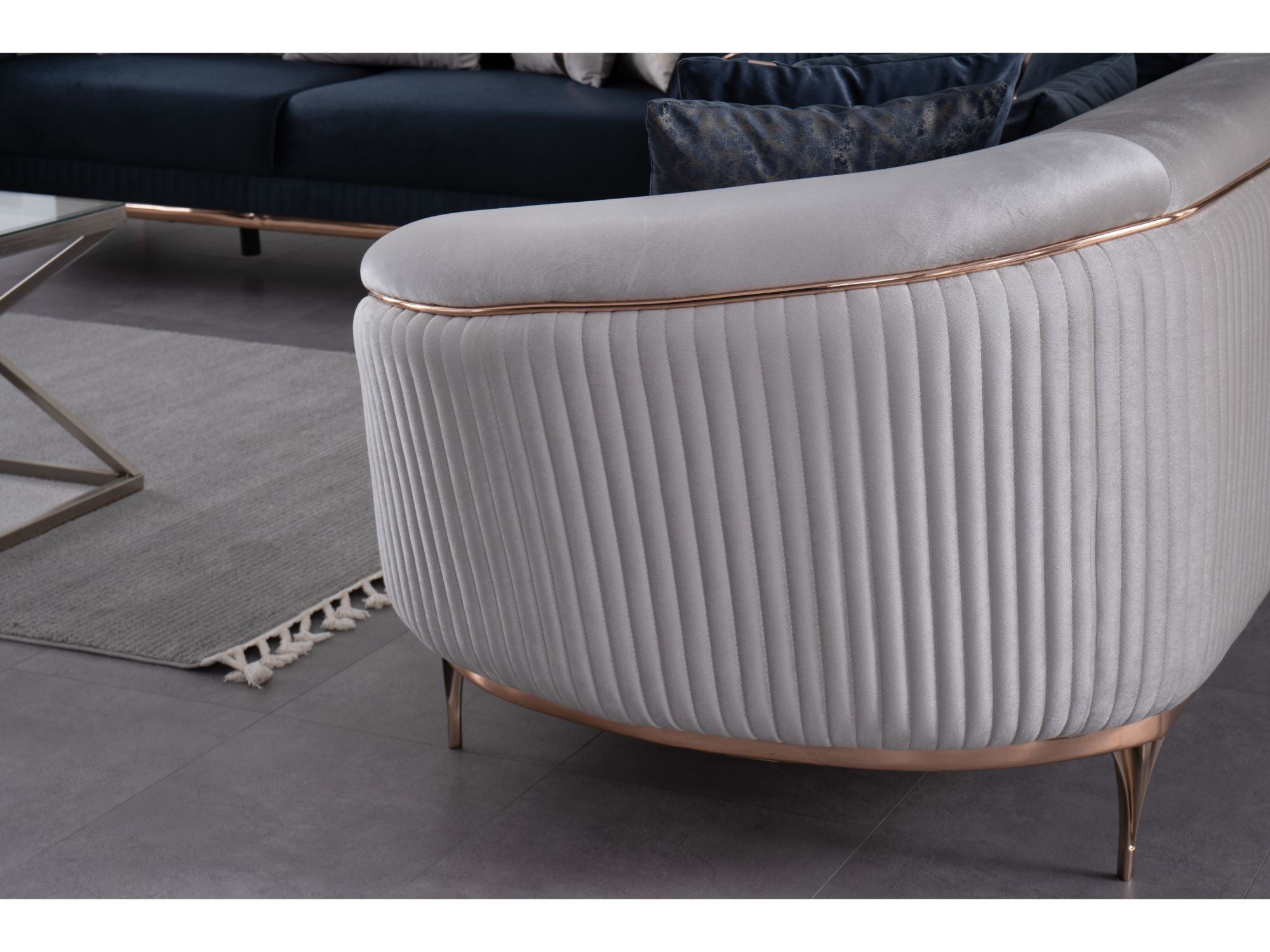 Pandora 4-pieces (2 Sofa & 2 Chair) Livingroom Set
