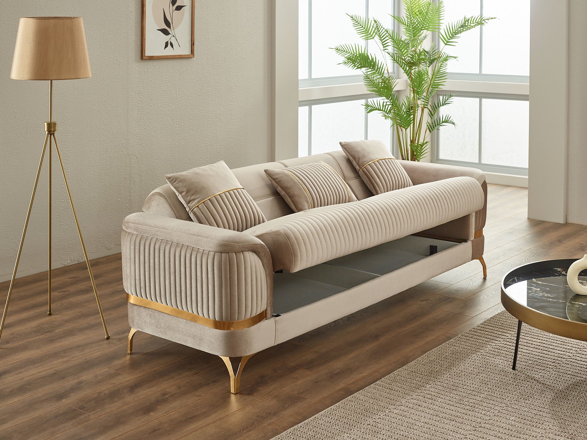 Pedro Convertible Loveseat