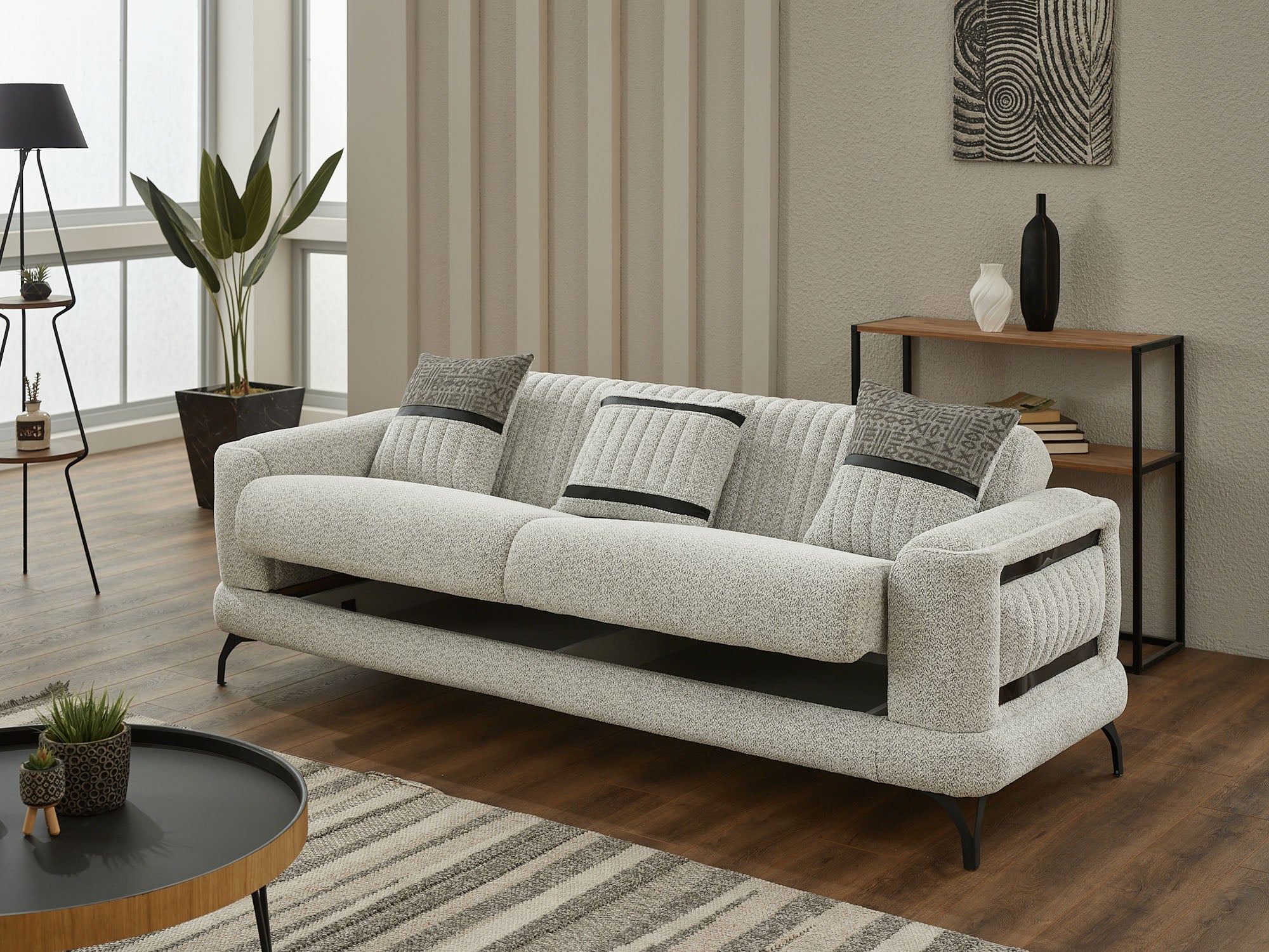Pierra Convertible Loveseat