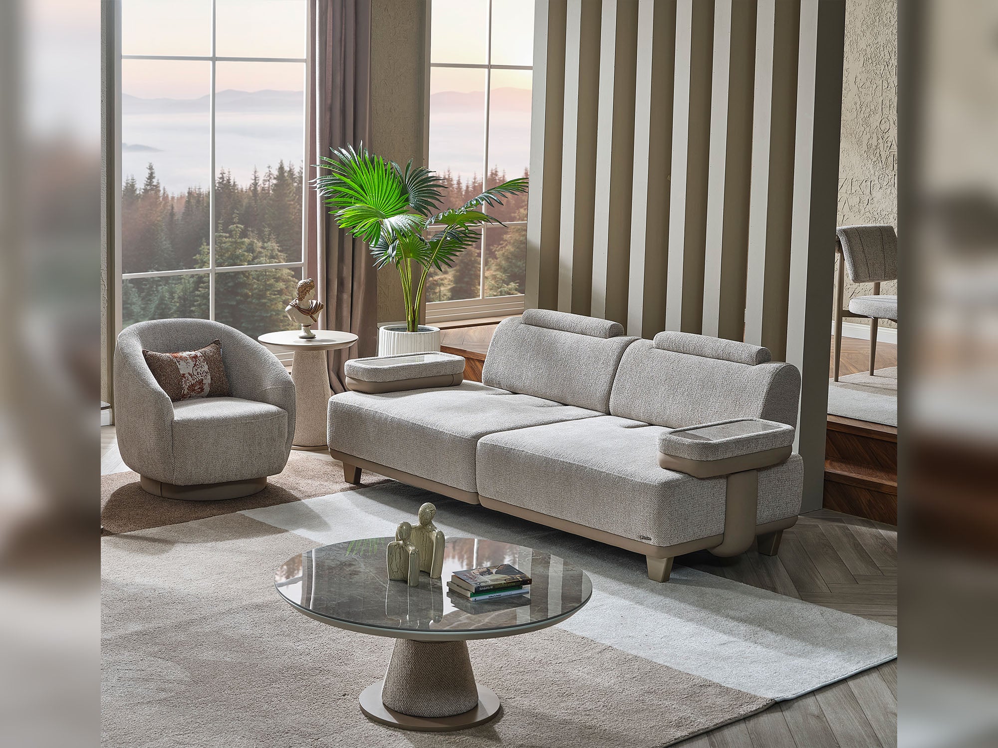 Prag Max Convertible Loveseat
