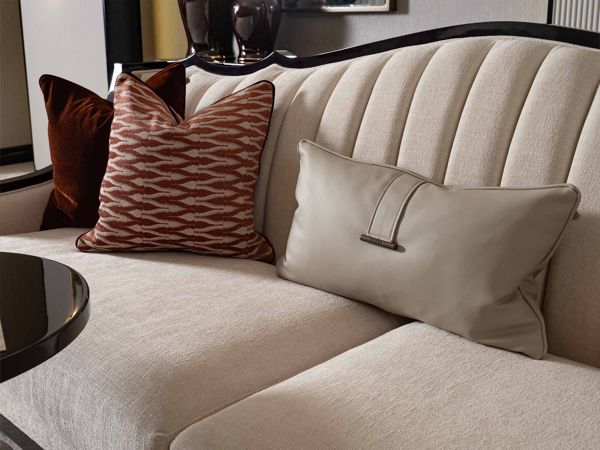 Revora 4-pieces (1 Four Seater Lux Sofa & 1 Four Seater Sofa & 2 Chair) Livingroom