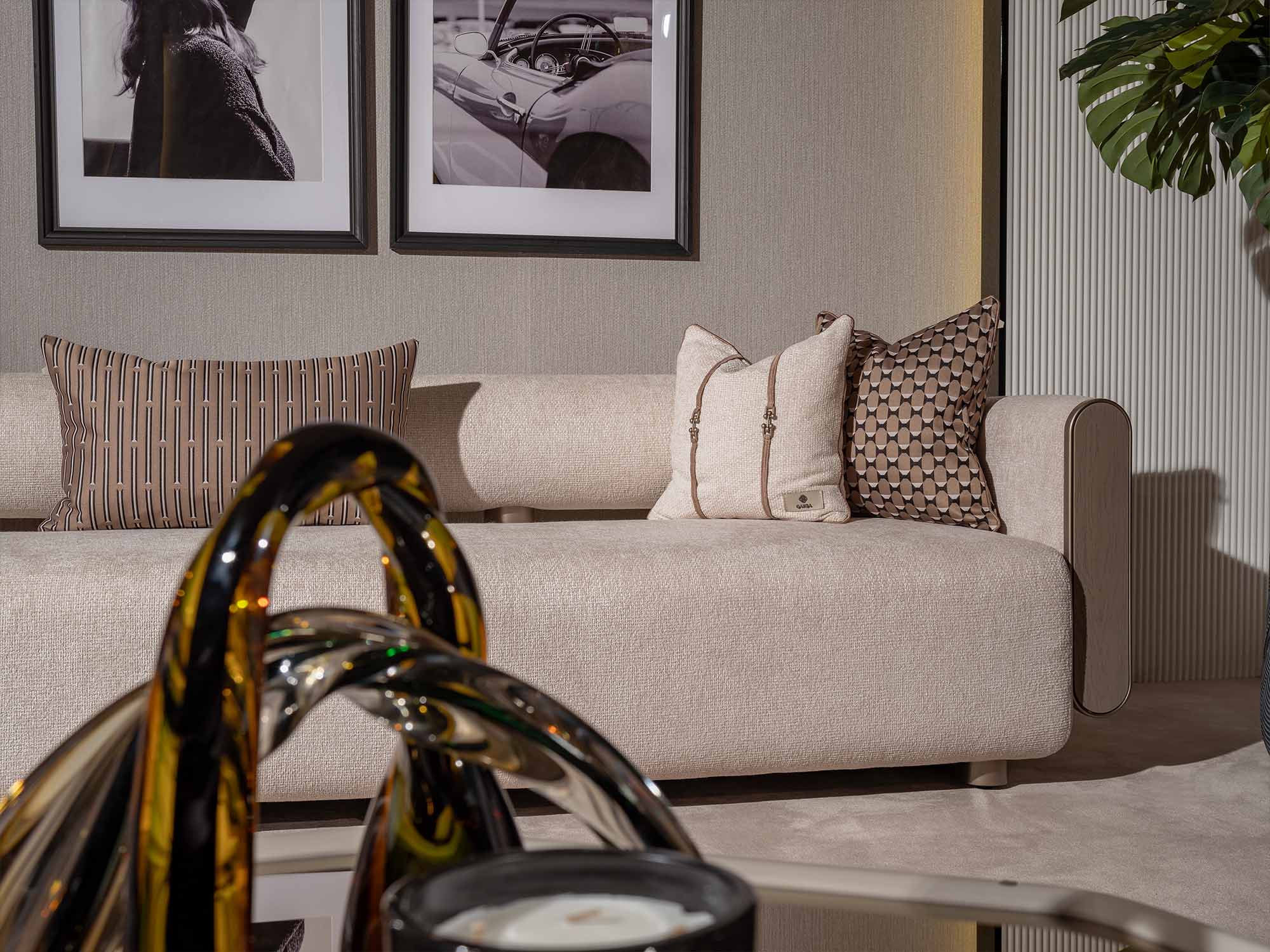 Ricamo 4-pieces (2 Four Seater Sofa & 2 Chair) Livingroom