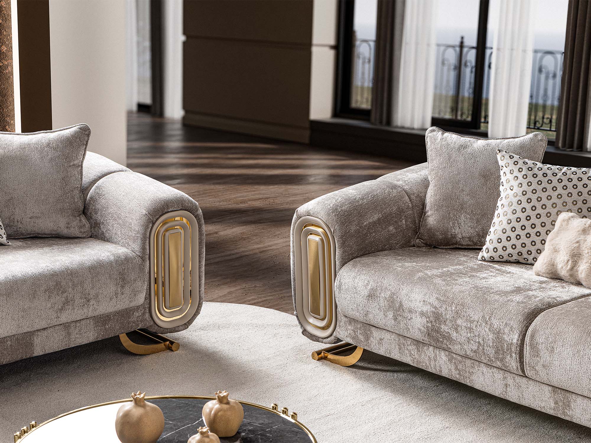 Romeo Stationary Loveseat