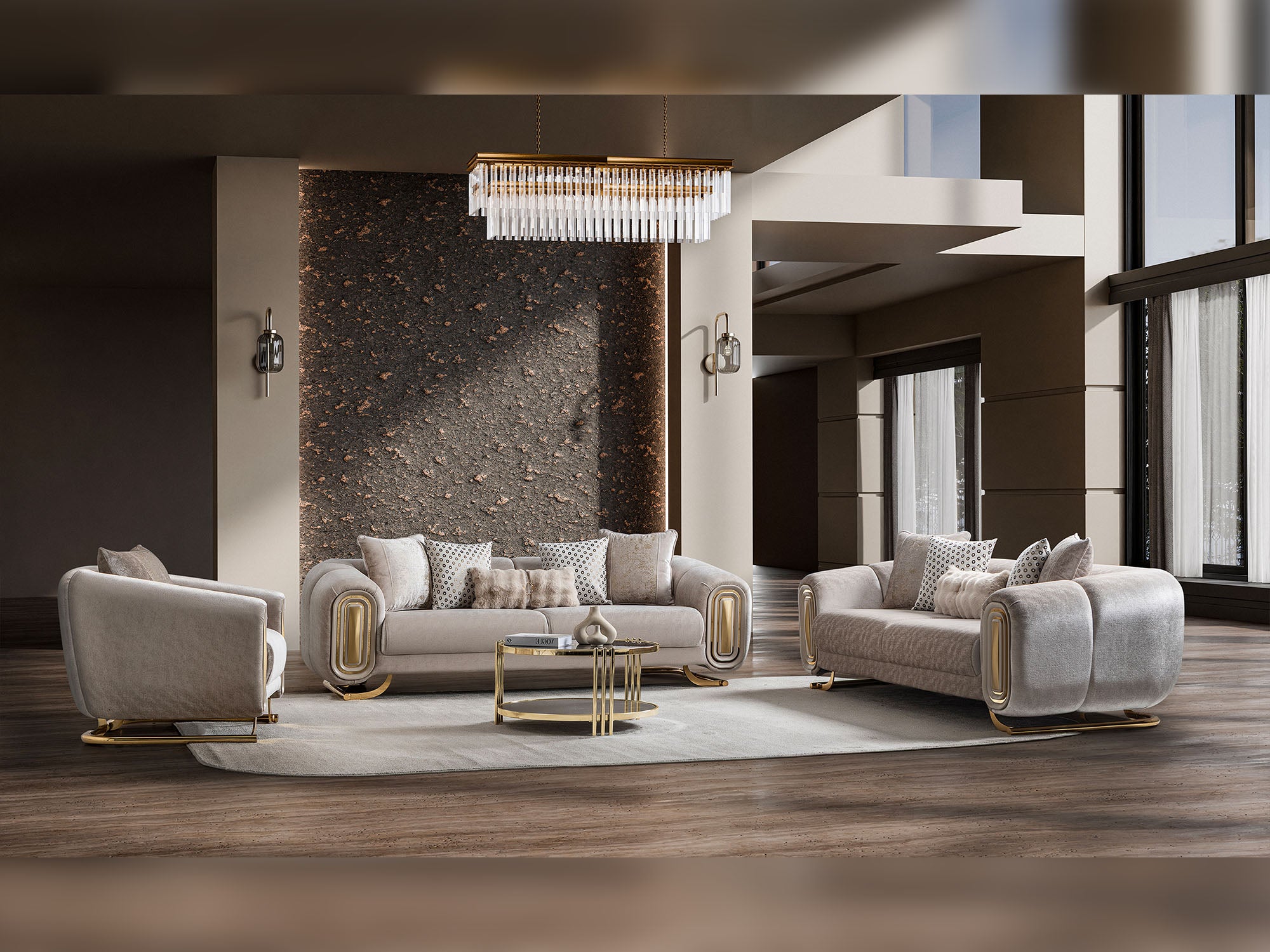 Romeo Stationary Loveseat