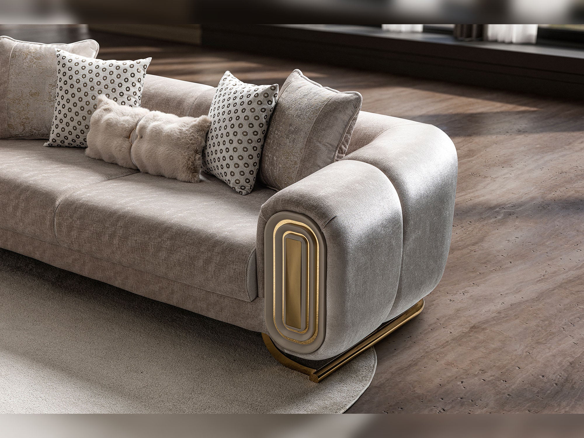 Romeo Stationary Loveseat
