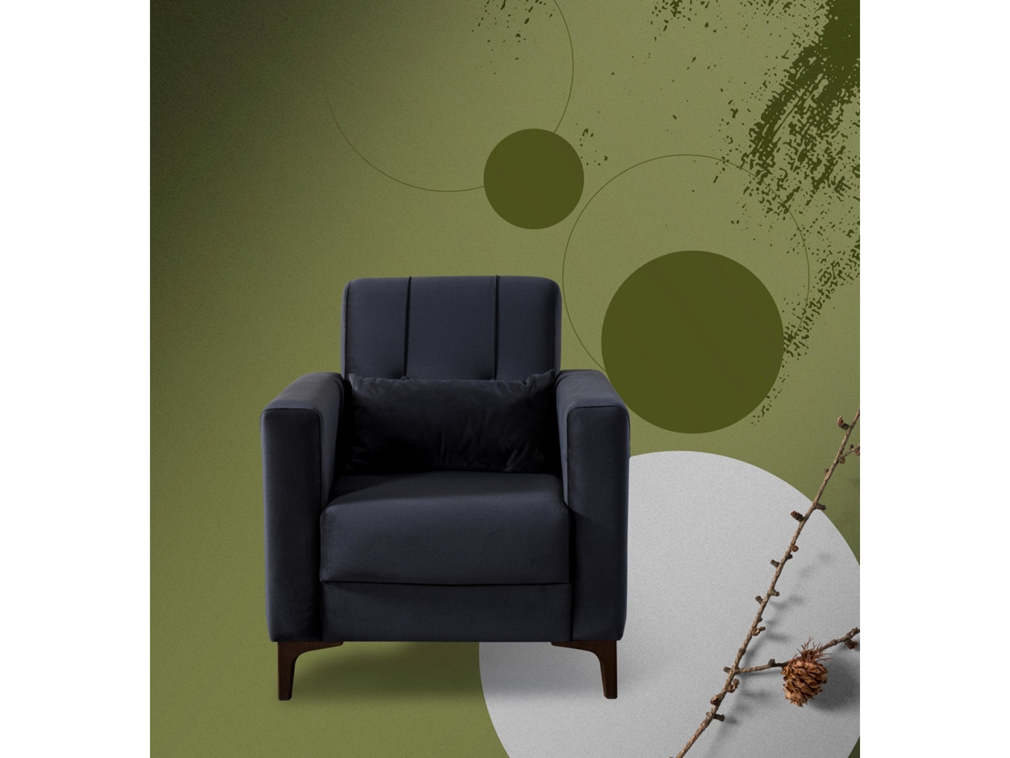 Step Convertible Chair Grey