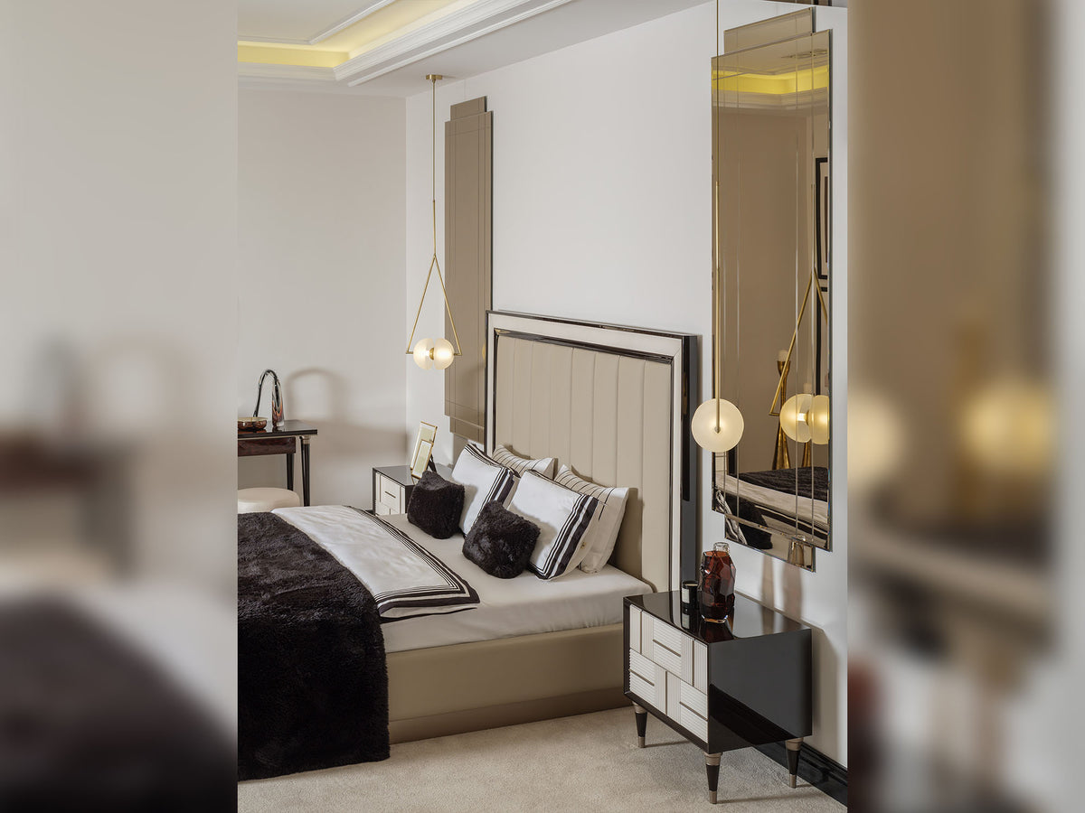 Senato Bed Frame With Headboard