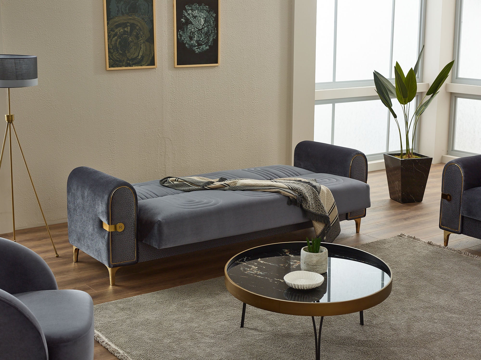 Siderno Convertible Sofa