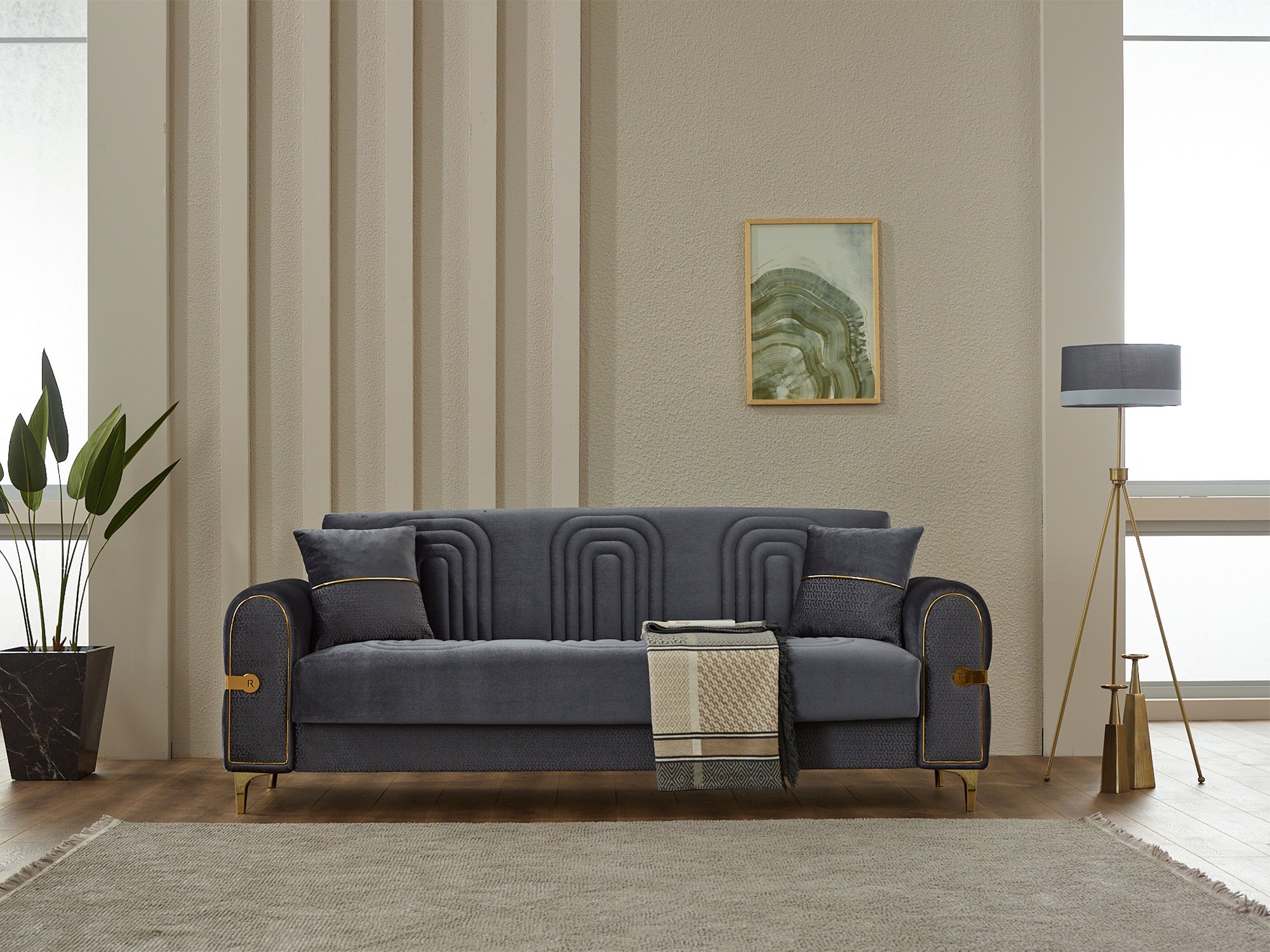 Siderno Convertible Sofa